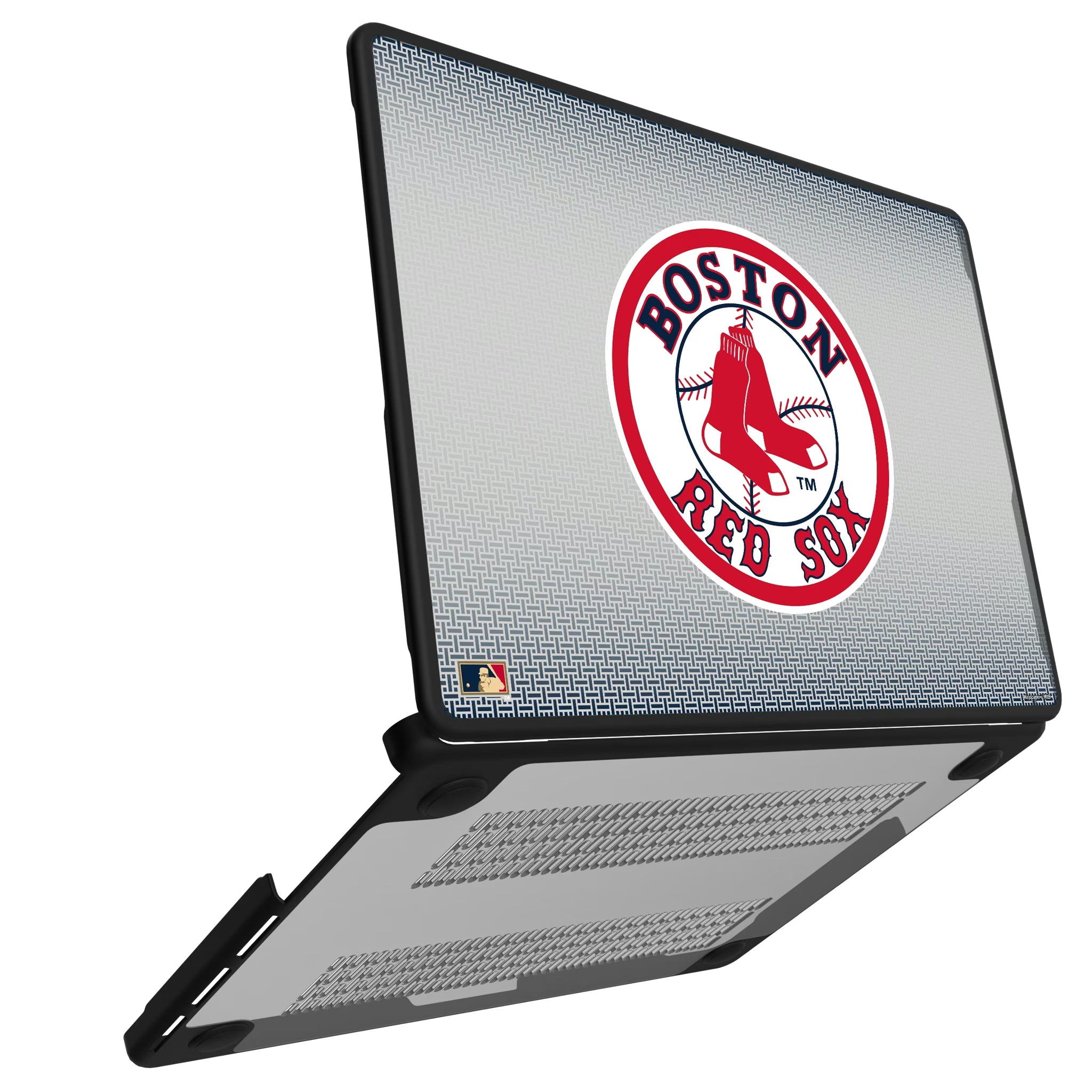 Boston Red Sox 1976-2008 - Cooperstown Collection Linen MacBook Laptop Case for Apple MacBook#Device_MacBook Pro (14-inch, 2021) / MacBook Pro (14-inch, 2023) / MacBook Pro (14-inch, 2024)
