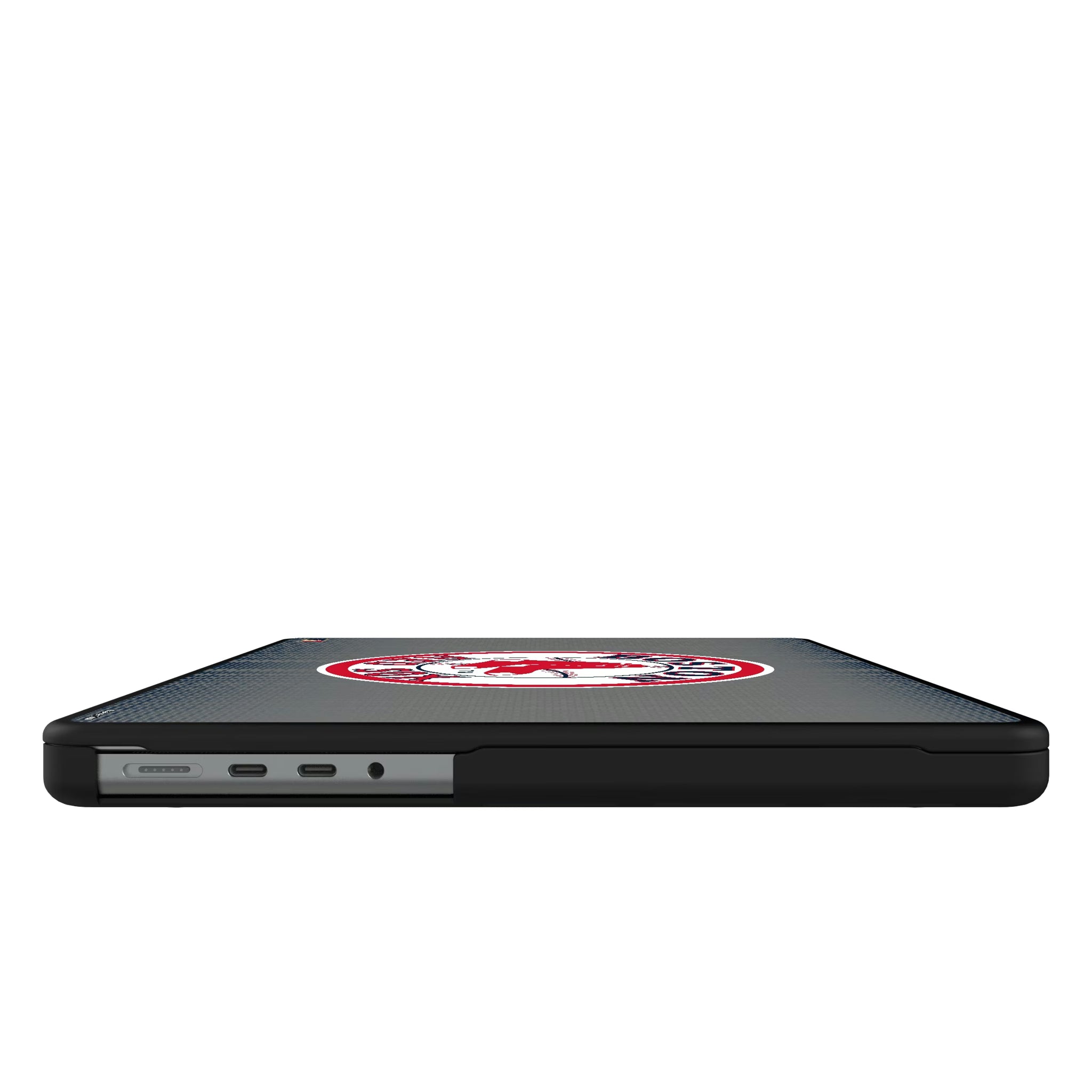 Boston Red Sox 1976-2008 - Cooperstown Collection Linen MacBook Laptop Case for Apple MacBook#Device_MacBook Pro (14-inch, 2021) / MacBook Pro (14-inch, 2023) / MacBook Pro (14-inch, 2024)