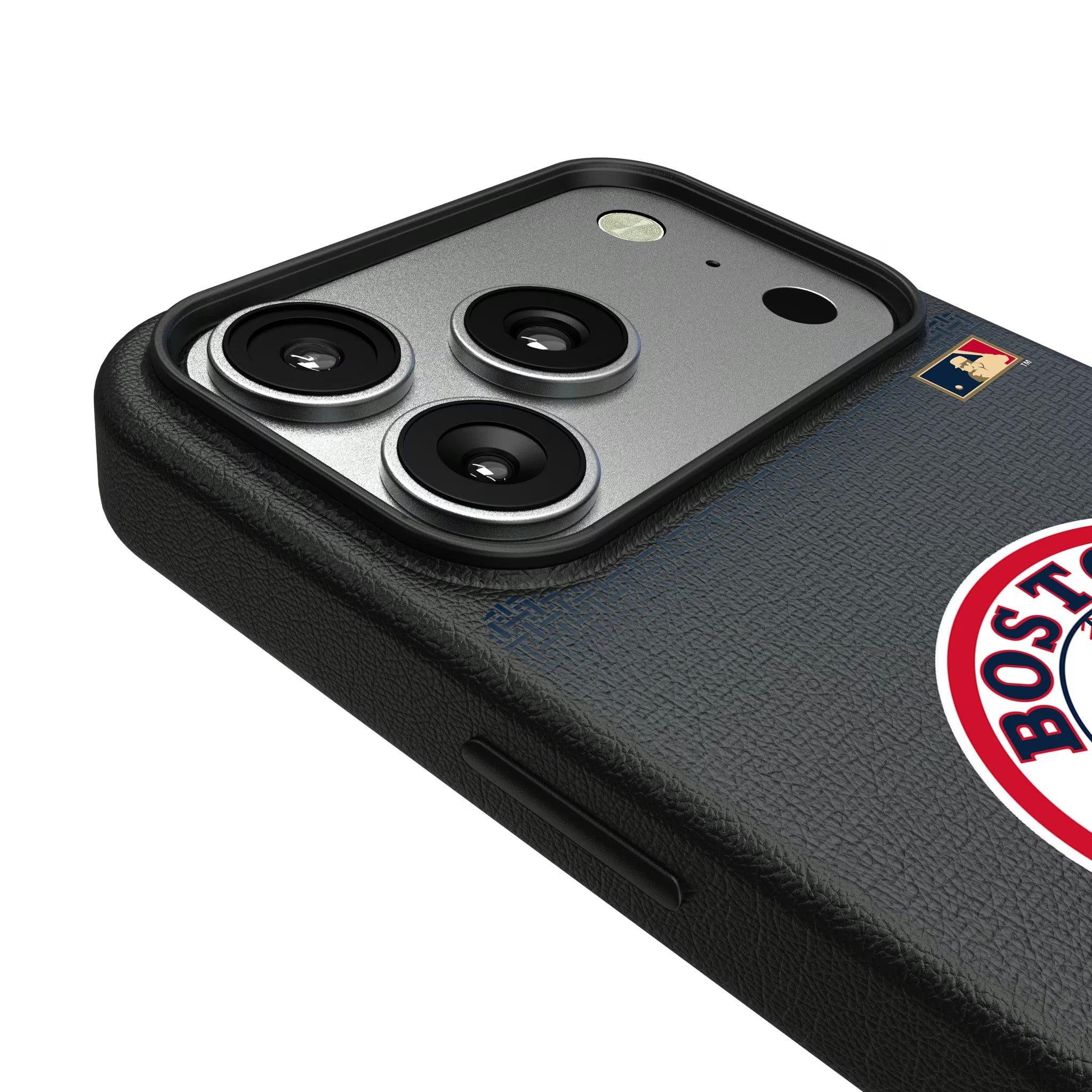 Boston Red Sox 1976-2008 - Cooperstown Collection Linen iPhone MagSafe Compatible Phone Case for Apple iPhone - Detail#Device_iPhone 17 Pro