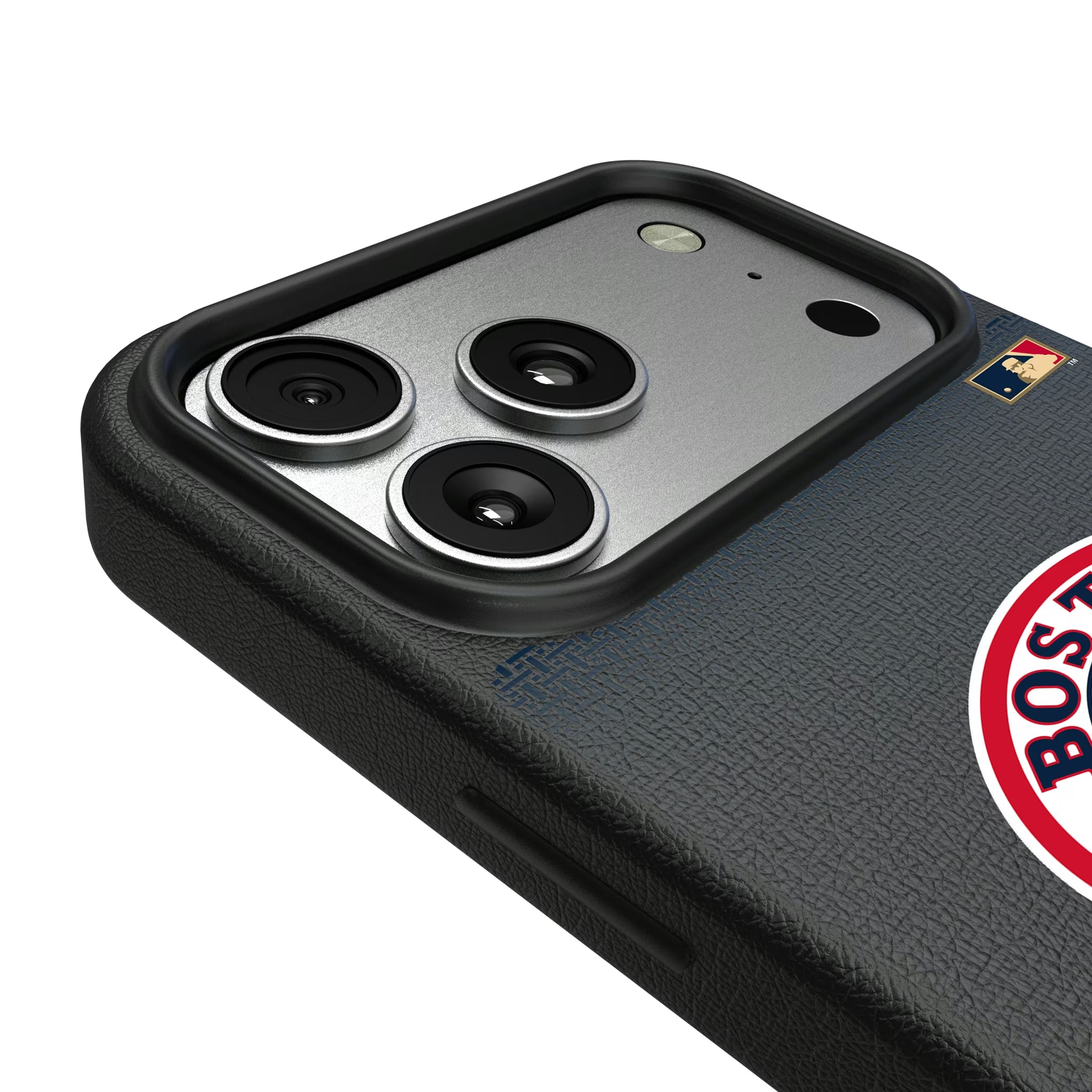 Boston Red Sox 1976-2008 - Cooperstown Collection Linen iPhone MagSafe Compatible Phone Case for Apple iPhone - Detail#Device_iPhone 17 Pro Max