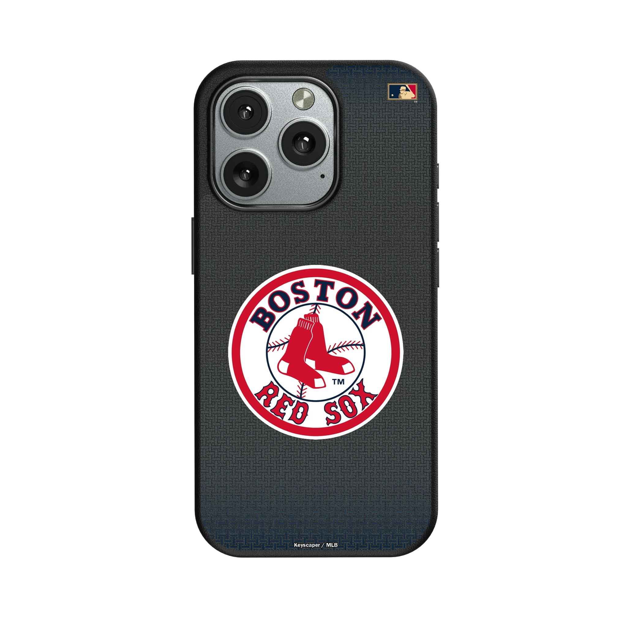 Boston Red Sox 1976-2008 - Cooperstown Collection Linen iPhone MagSafe Compatible Phone Case for Apple iPhone