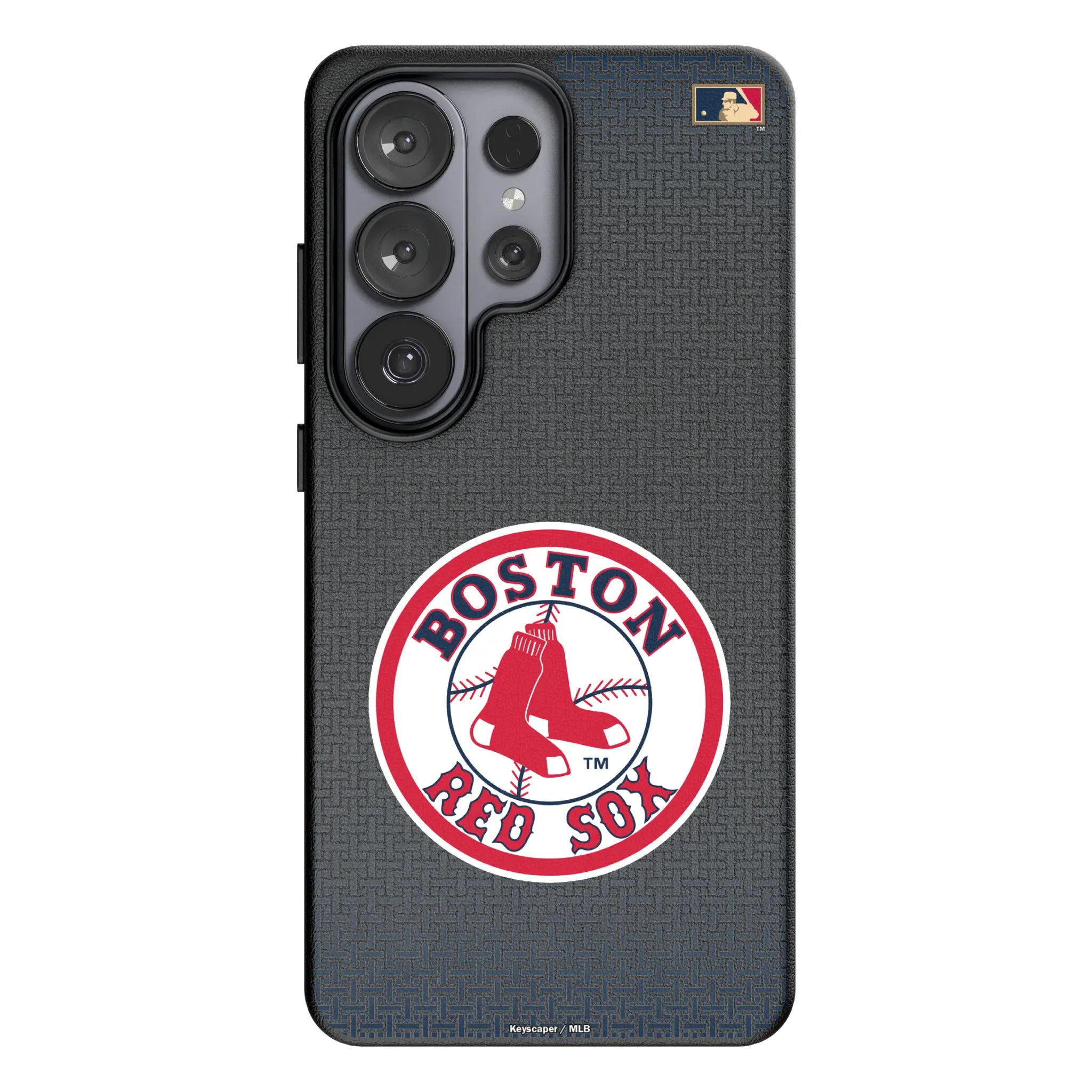 Boston Red Sox 1976-2008 - Cooperstown Collection Linen Galaxy MagSafe Compatible Phone Case for Samsung Galaxy#Device_Galaxy S26 Ultra