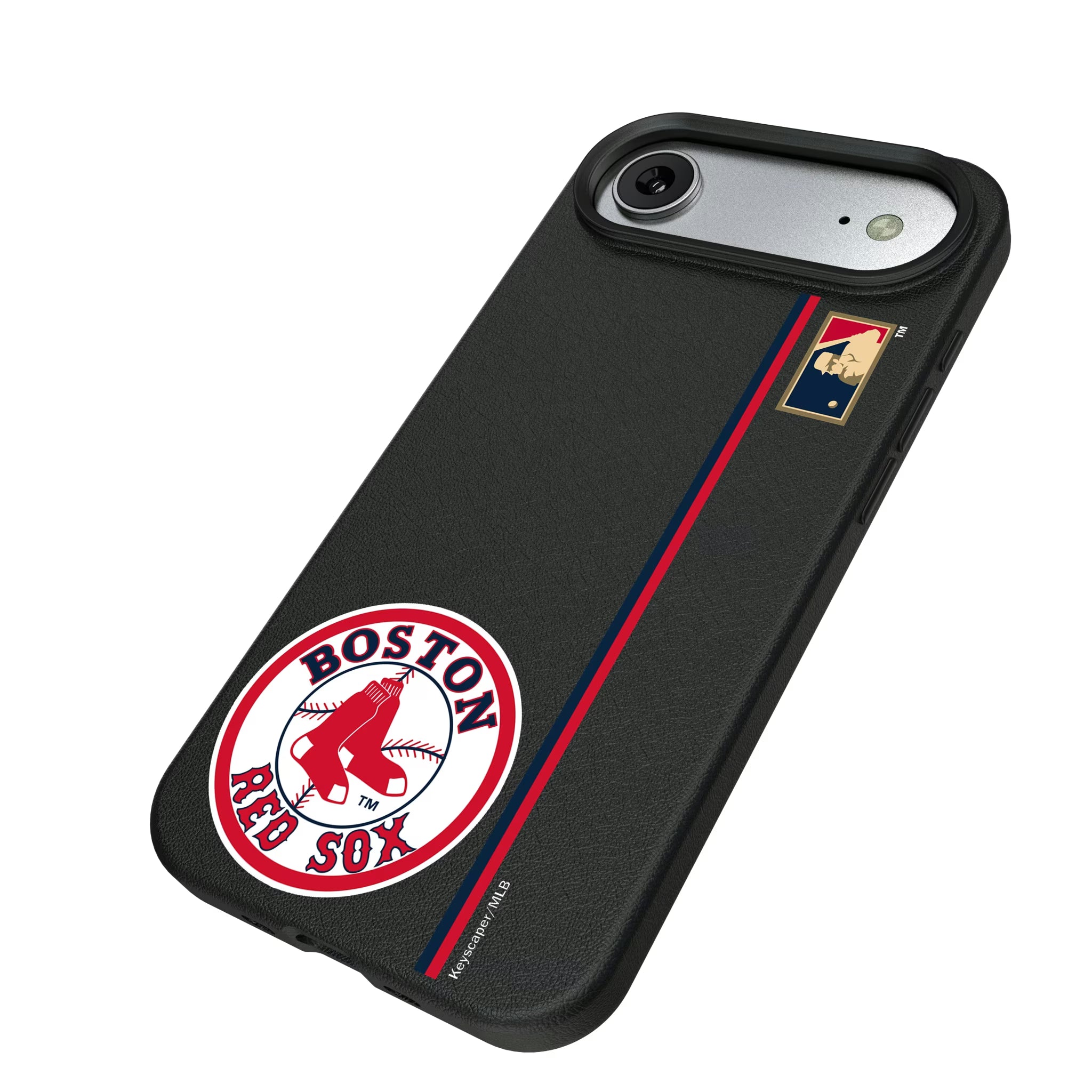 Boston Red Sox 1976-2008 - Cooperstown Collection Sidebar iPhone MagSafe Compatible Phone Case for Apple iPhone - Isometric View#Device_iPhone Air