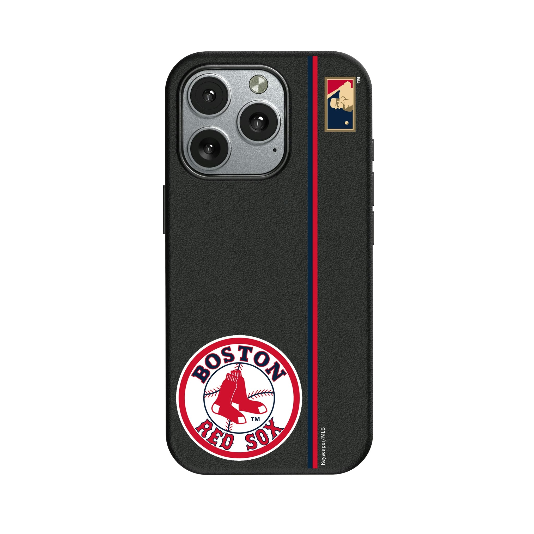 Boston Red Sox 1976-2008 - Cooperstown Collection Sidebar iPhone MagSafe Compatible Phone Case for Apple iPhone