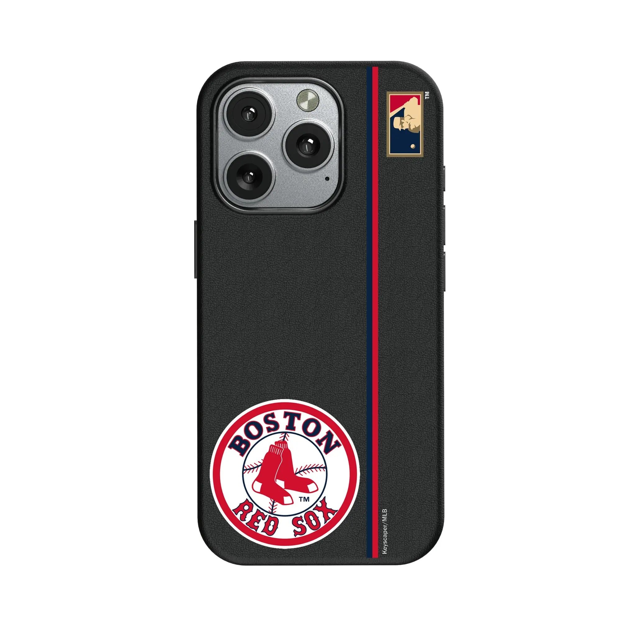 Boston Red Sox 1976-2008 - Cooperstown Collection Sidebar iPhone MagSafe Compatible Phone Case for Apple iPhone