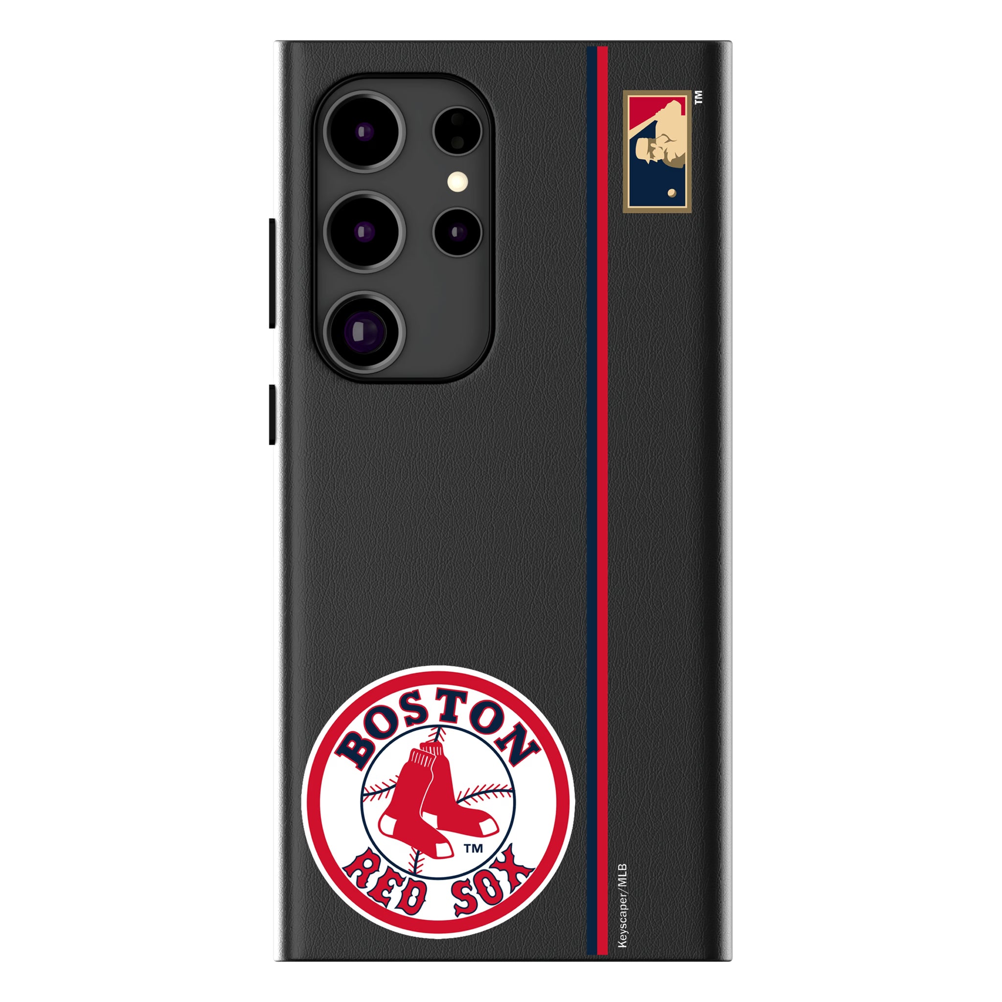 Boston Red Sox 1976-2008 - Cooperstown Collection Sidebar Galaxy MagSafe Compatible Phone Case for Samsung Galaxy