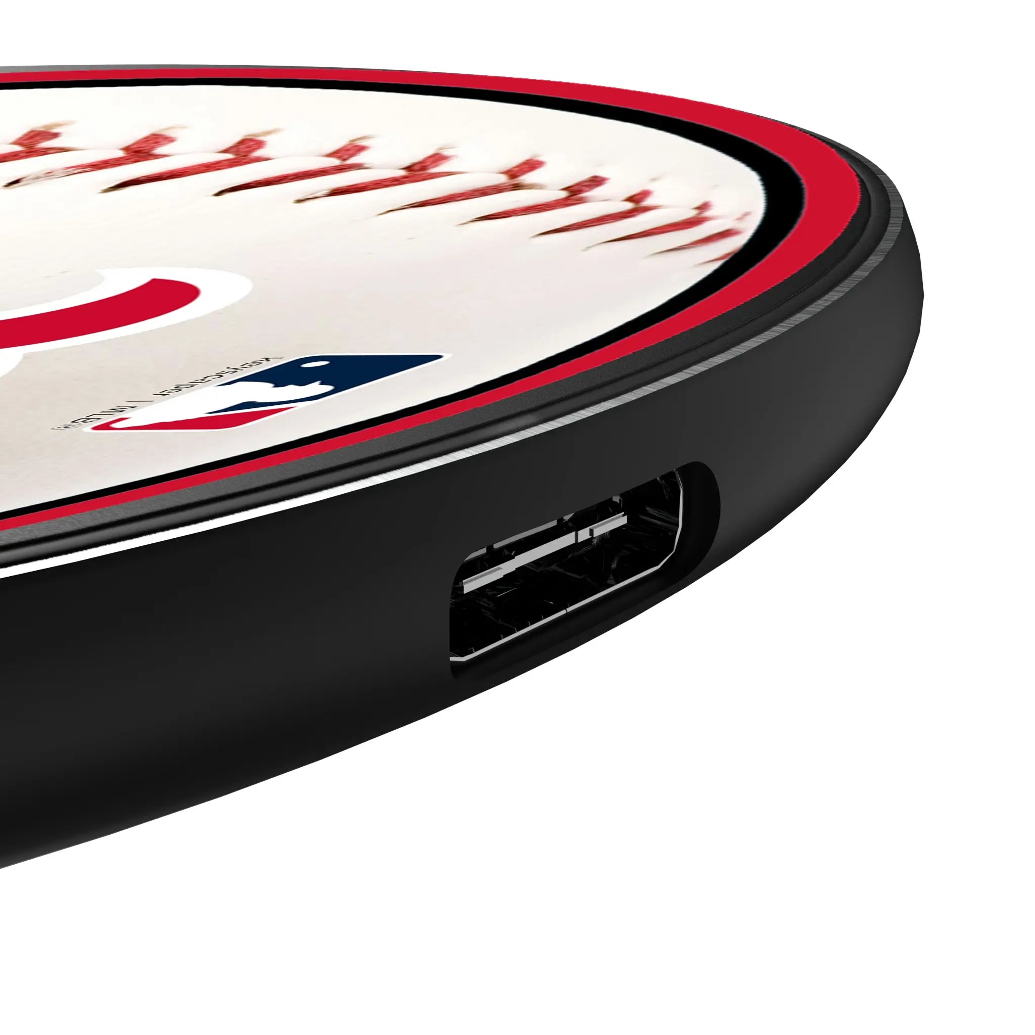 Boston Red Sox Baseball 15-Watt Wireless Charger - Detail