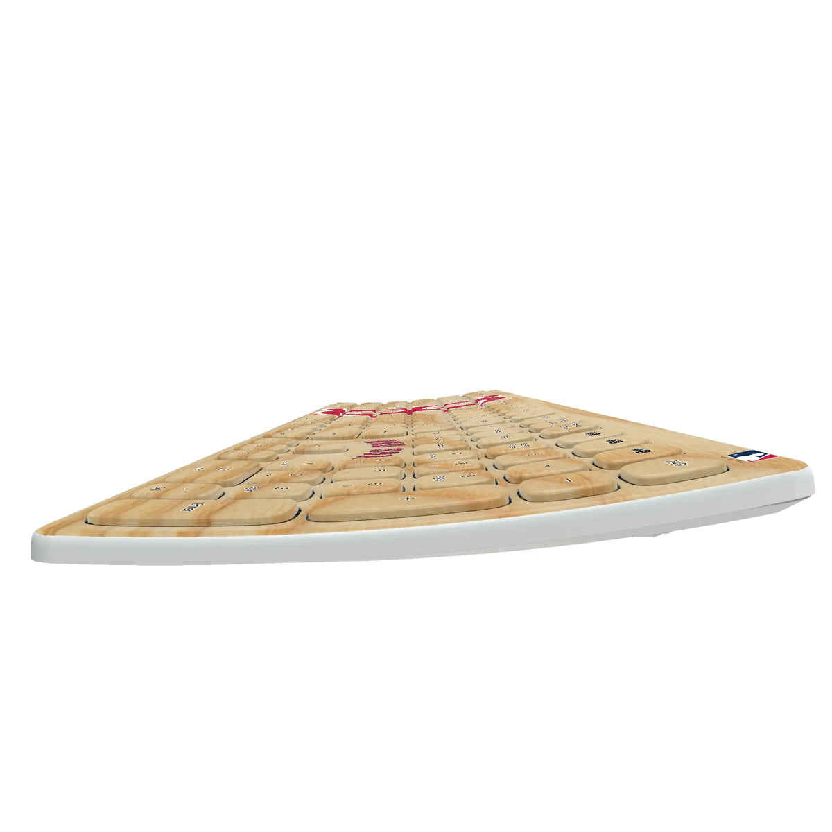 Boston Red Sox Baseball Bat KKB605 Curved Wireless Keyboard