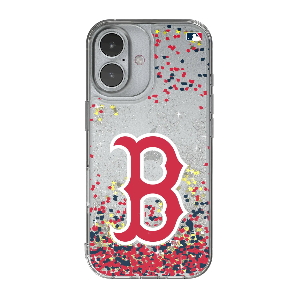 Boston Red Sox Confetti iPhone Glitter Phone Case for Apple iPhone#Device_iPhone 17