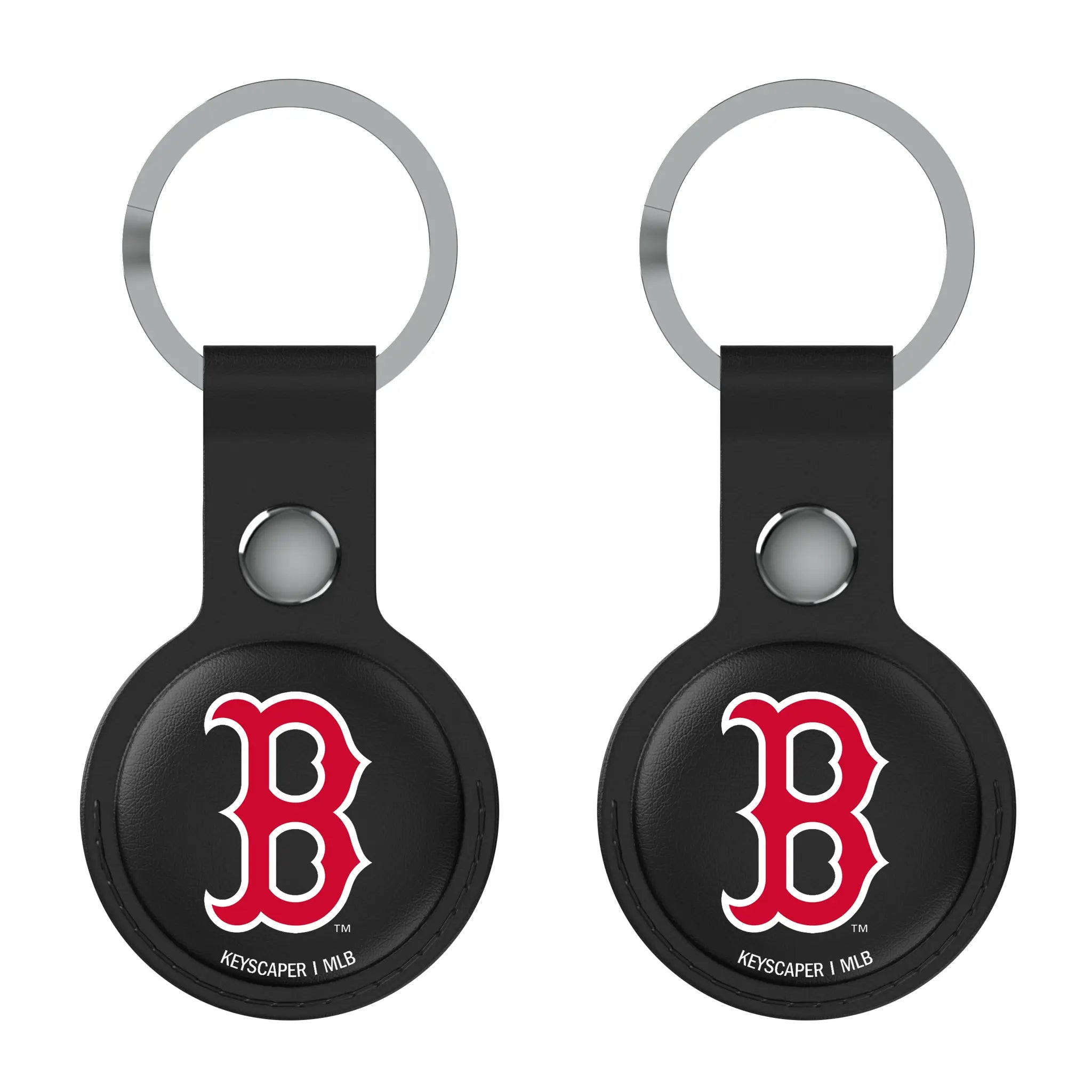 Boston Red Sox Insignia AirTag Black Airtag Holder 2-Pack