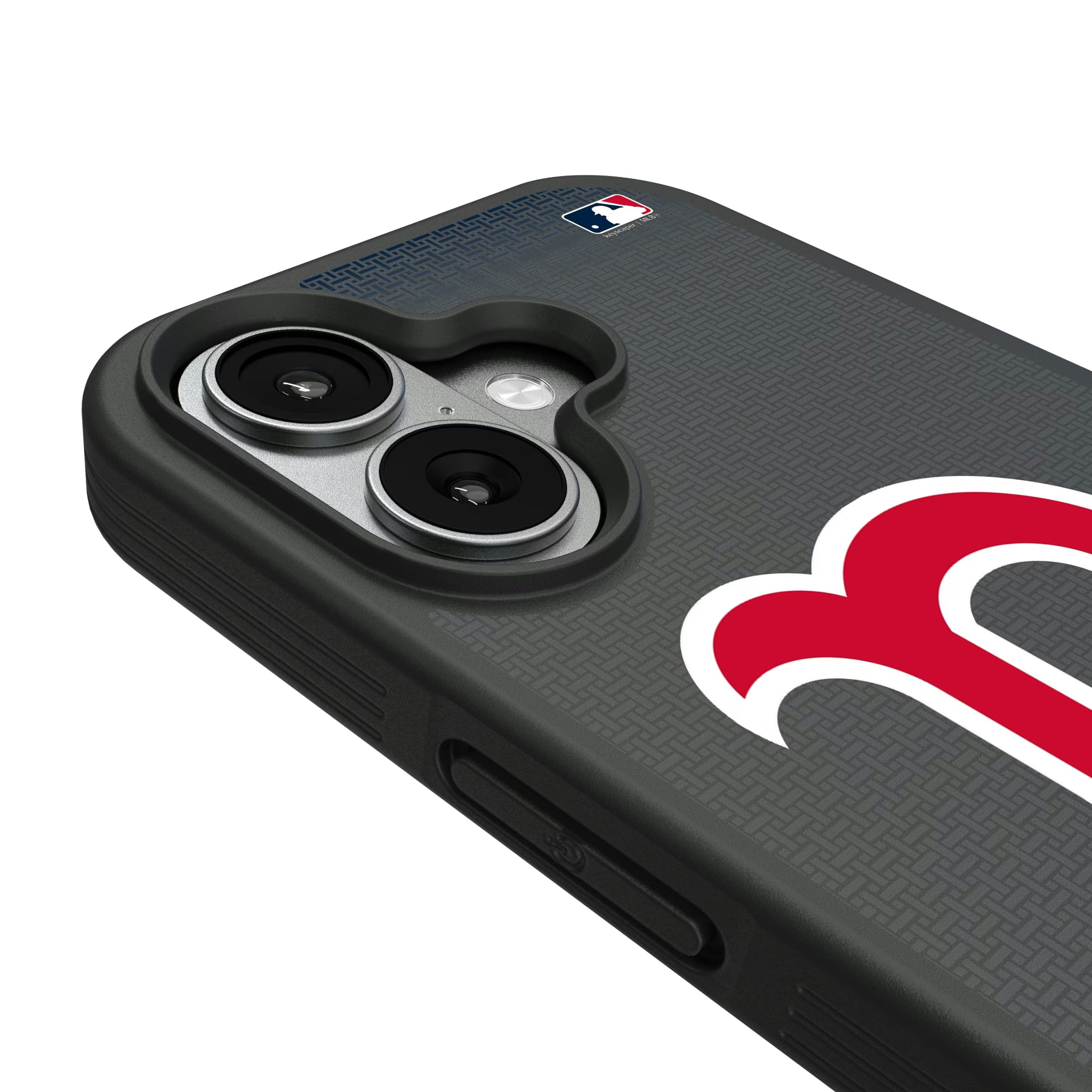 Boston Red Sox Linen iPhone Bump Phone Case for Apple iPhone - Detail#Device_iPhone 17