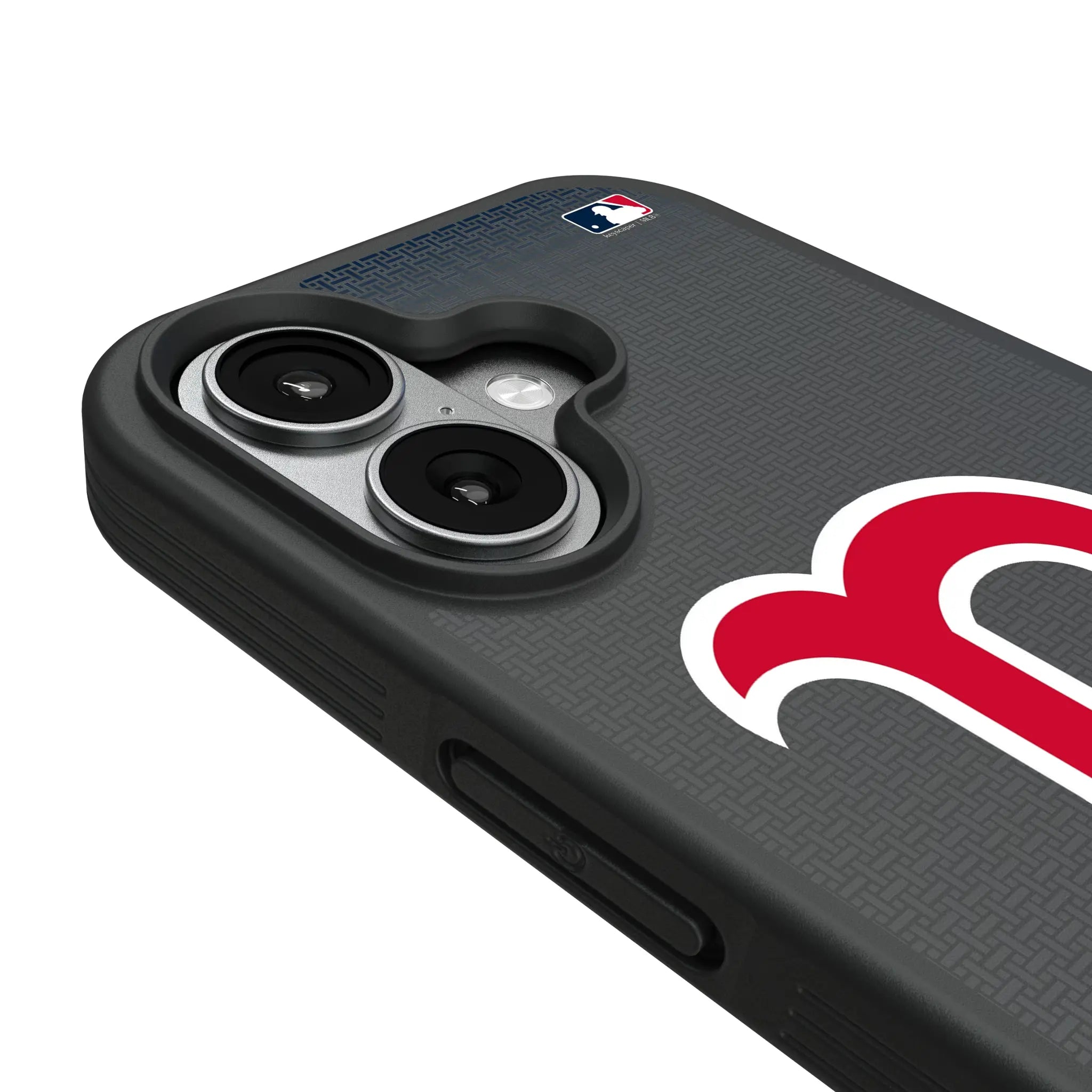 Boston Red Sox Linen iPhone Bump Phone Case for Apple iPhone - Detail#Device_iPhone 17