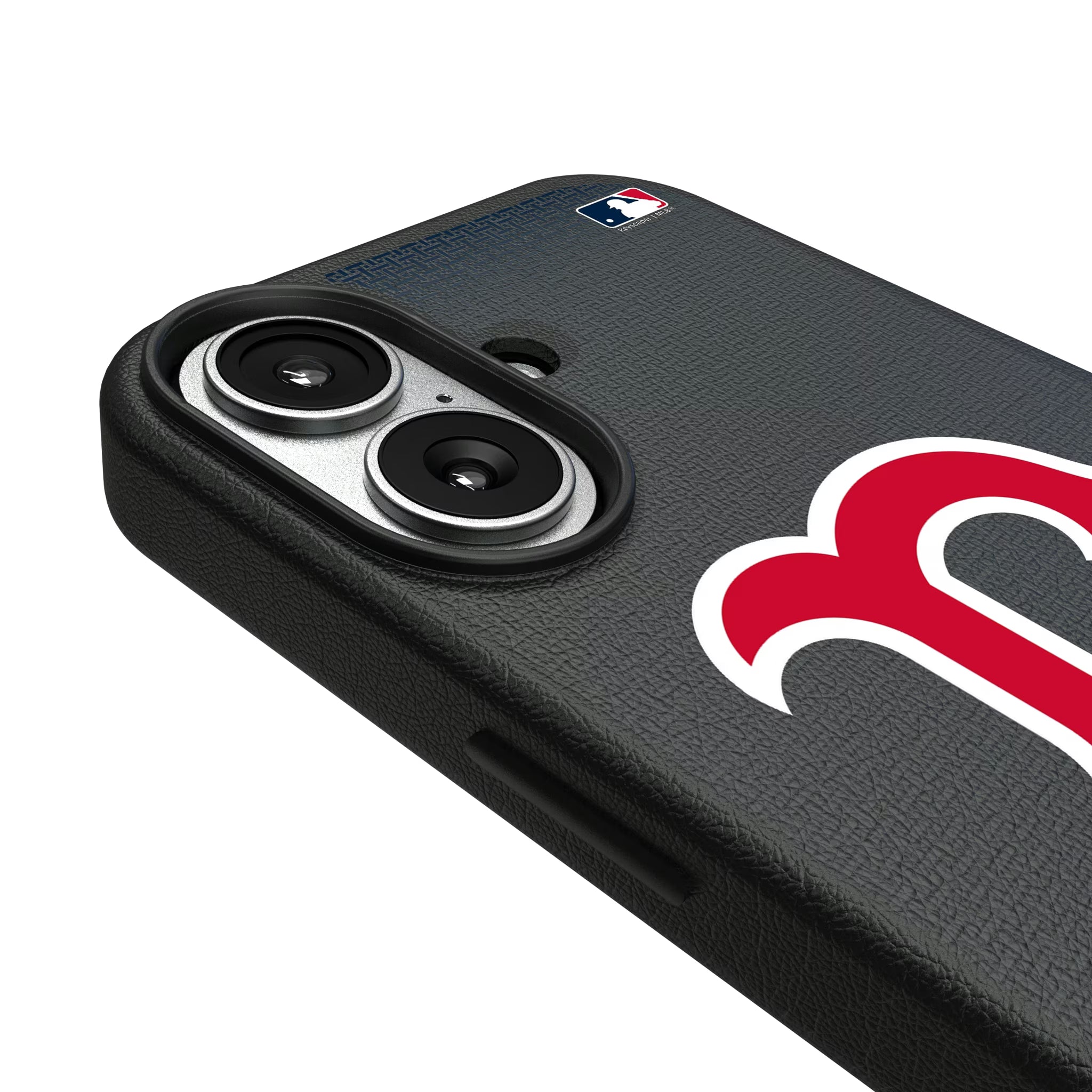 Boston Red Sox Linen iPhone MagSafe Compatible Phone Case for Apple iPhone - Detail#Device_iPhone 17