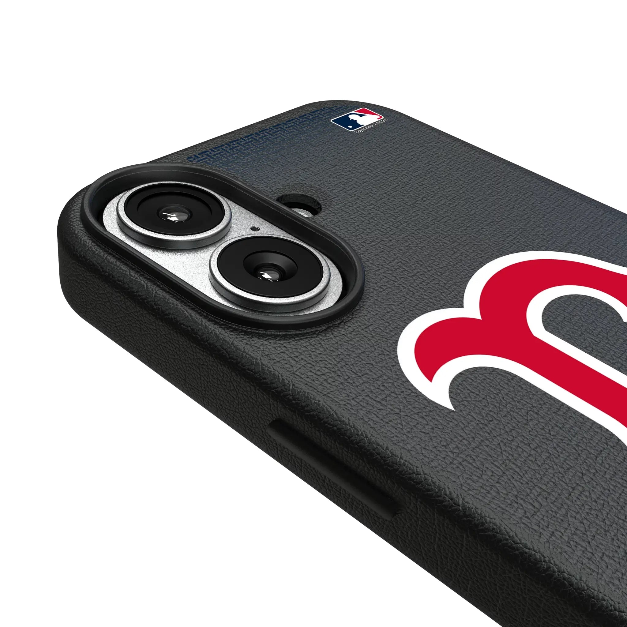 Boston Red Sox Linen iPhone MagSafe Compatible Phone Case for Apple iPhone - Detail#Device_iPhone 17