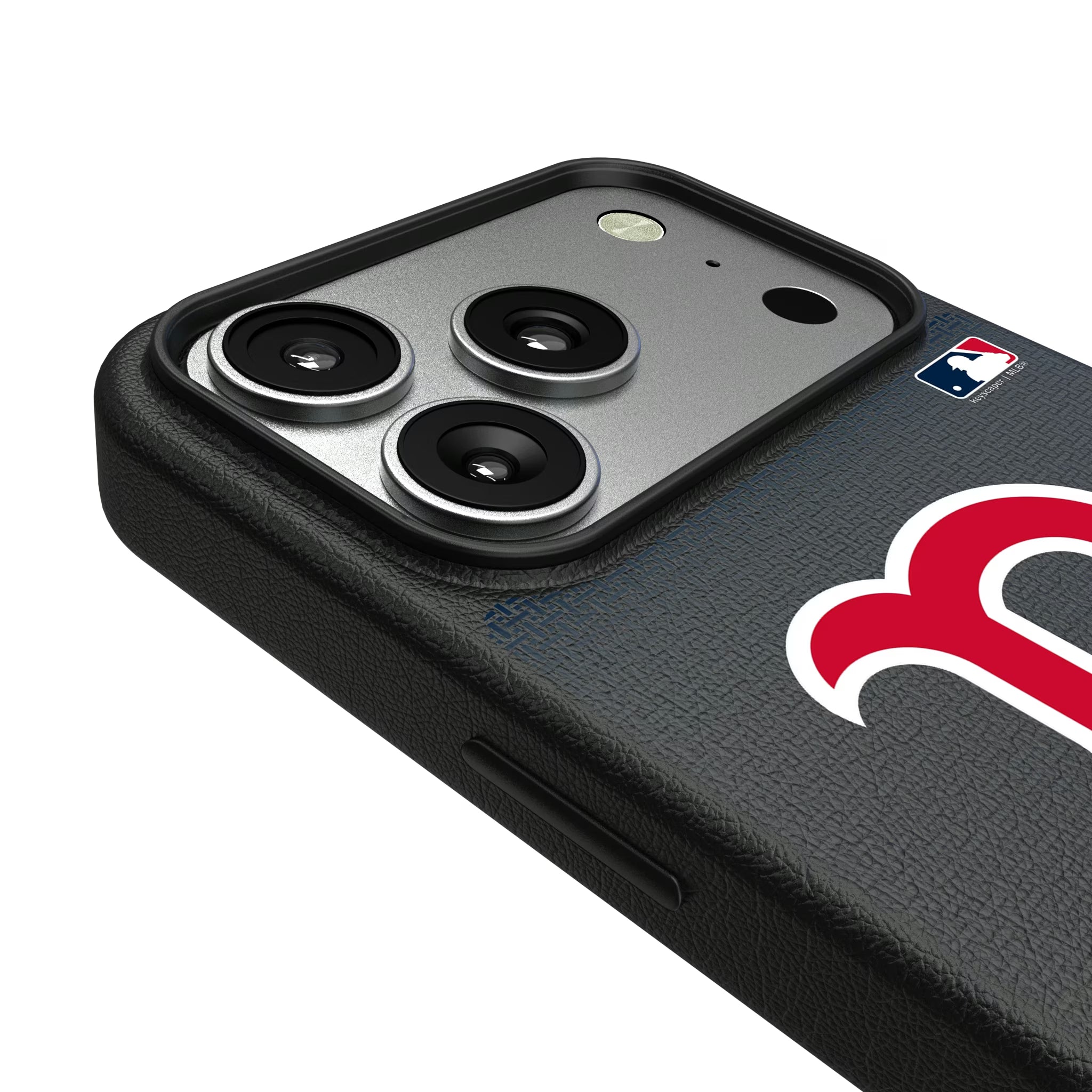 Boston Red Sox Linen iPhone MagSafe Compatible Phone Case for Apple iPhone - Detail#Device_iPhone 17 Pro