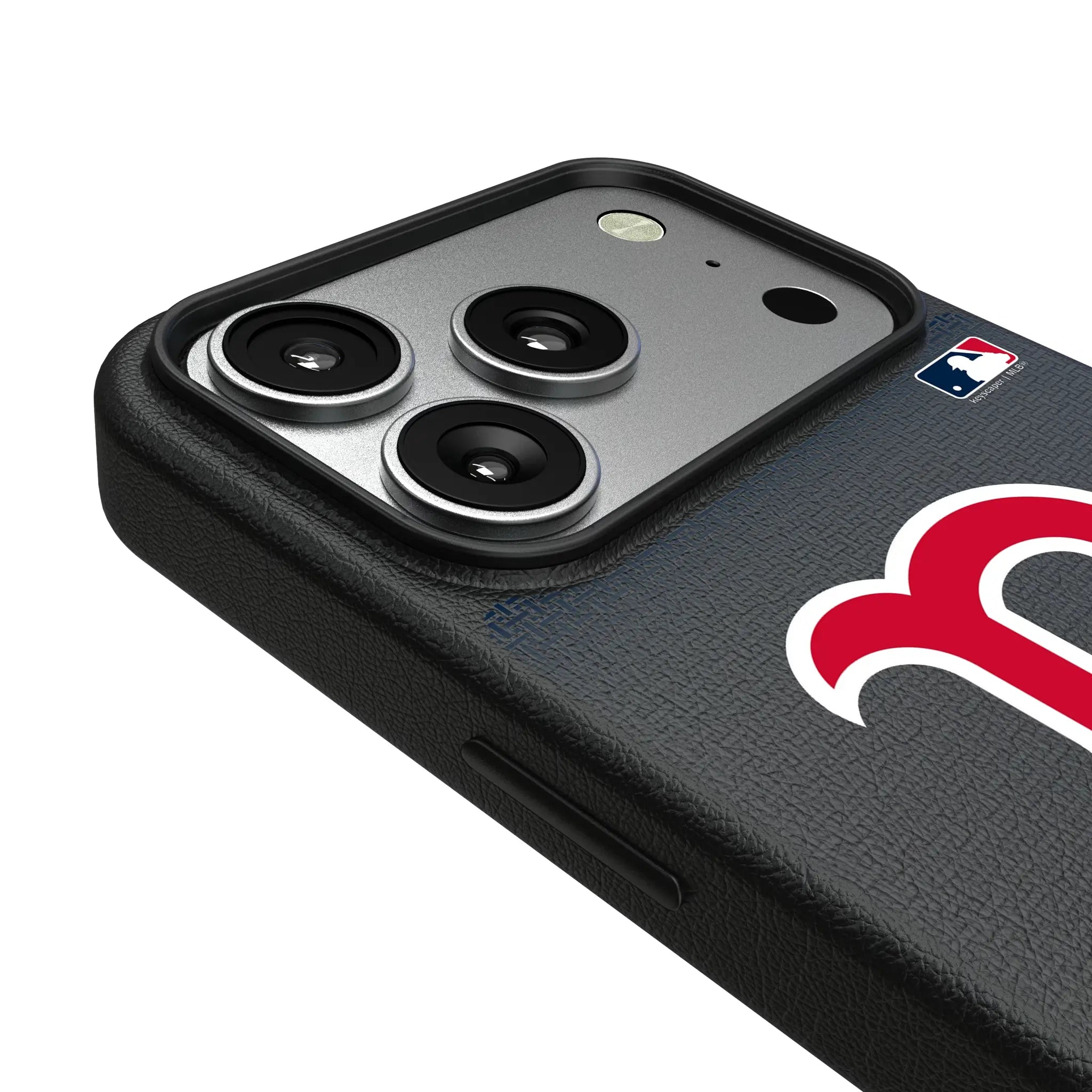 Boston Red Sox Linen iPhone MagSafe Compatible Phone Case for Apple iPhone - Detail#Device_iPhone 17 Pro