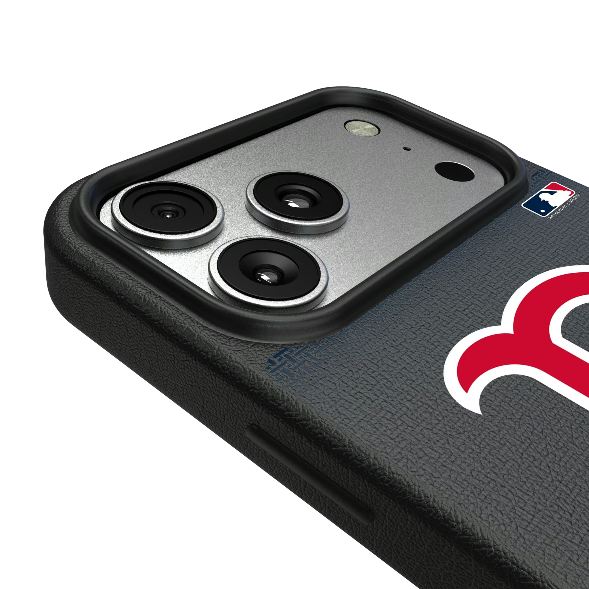 Boston Red Sox Linen iPhone MagSafe Compatible Phone Case for Apple iPhone - Detail#Device_iPhone 17 Pro Max