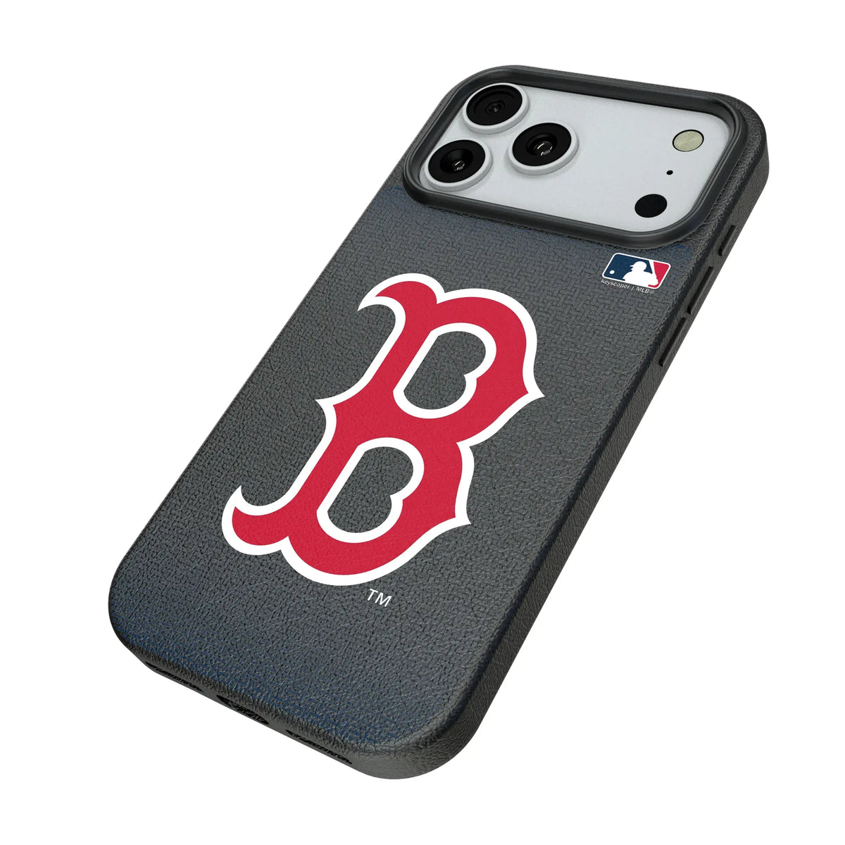 Boston Red Sox Linen iPhone MagSafe Compatible Phone Case for Apple iPhone - Isometric View#Device_iPhone 18 Pro Max