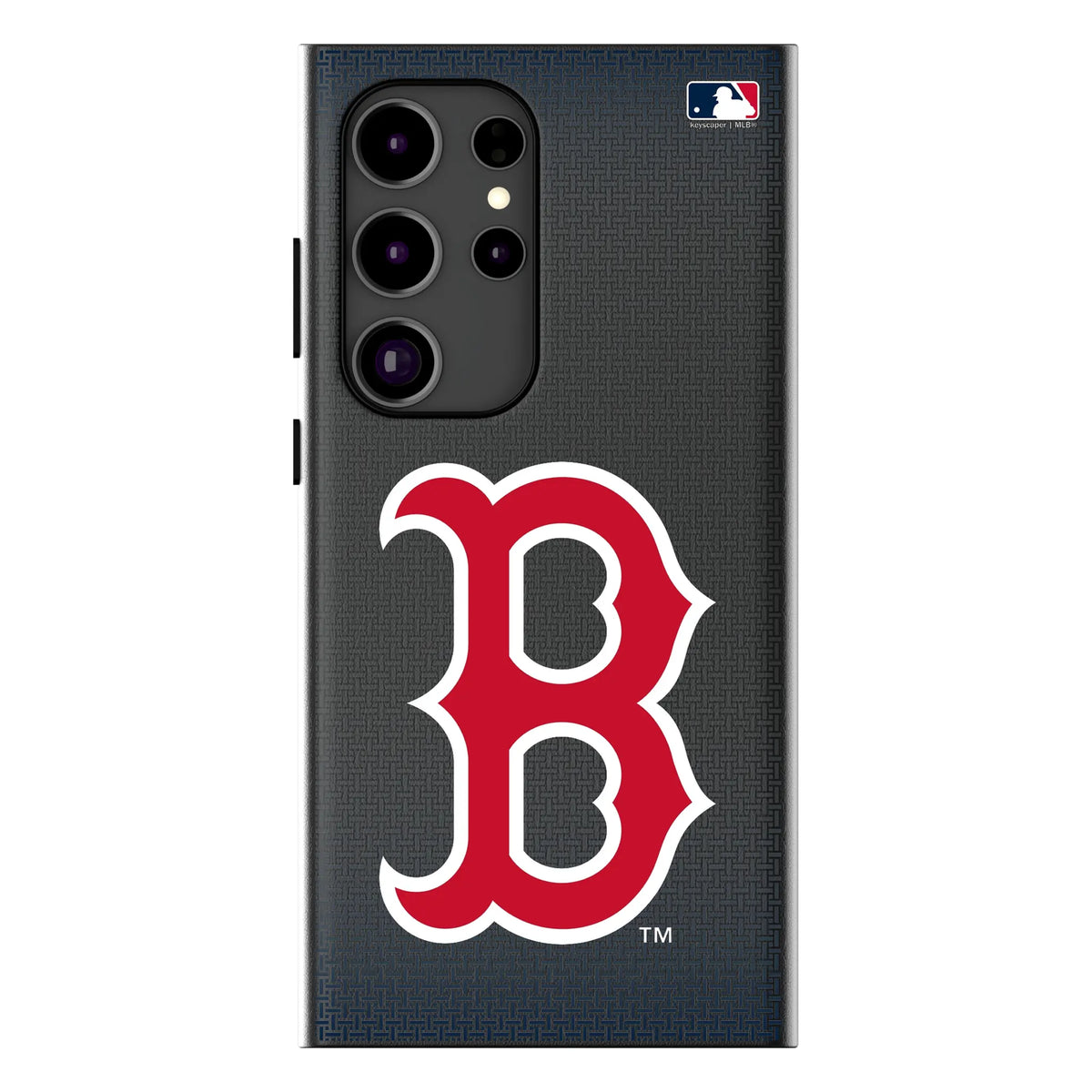 Boston Red Sox Linen Galaxy MagSafe Compatible Phone Case for Samsung Galaxy#Device_Galaxy S24 Ultra