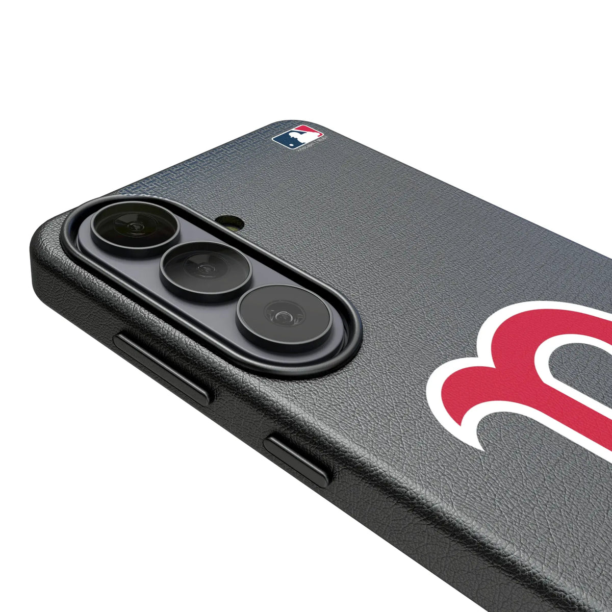 Boston Red Sox Linen Galaxy MagSafe Compatible Phone Case for Samsung Galaxy - Detail#Device_Galaxy S26 Plus