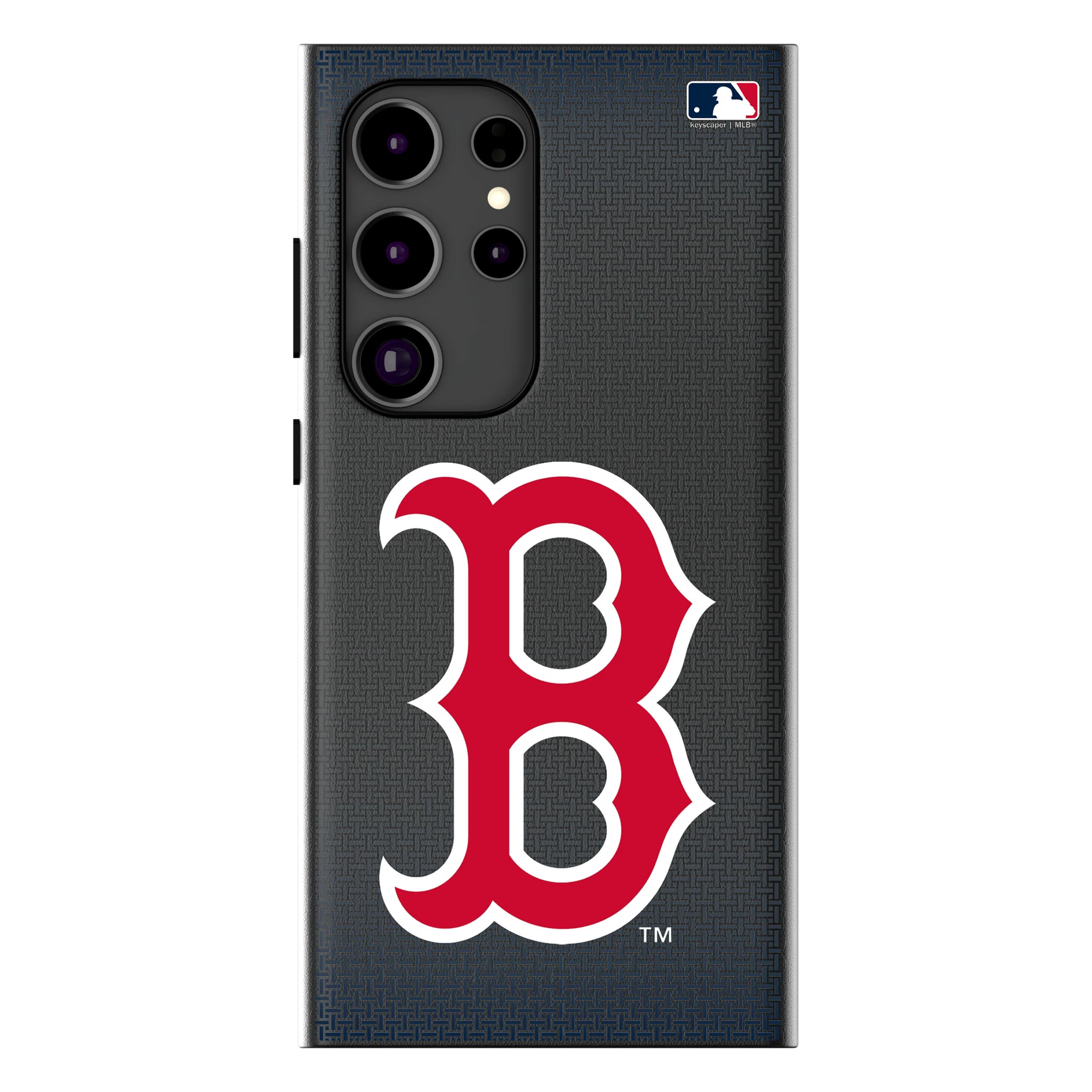 Boston Red Sox Linen Galaxy MagSafe Compatible Phone Case for Samsung Galaxy