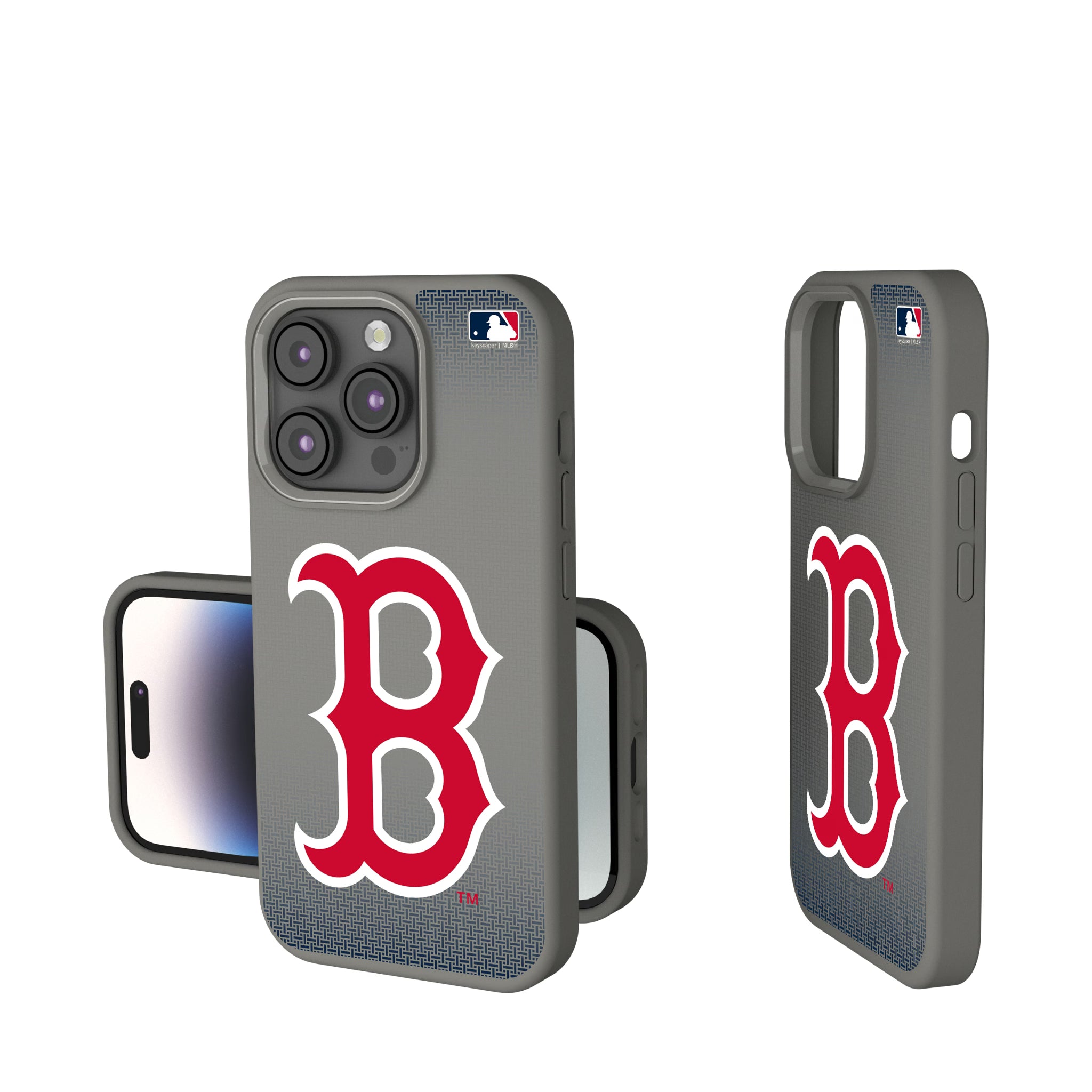 Boston Red Sox Linen iPhone Soft Touch Phone Case for Apple iPhone