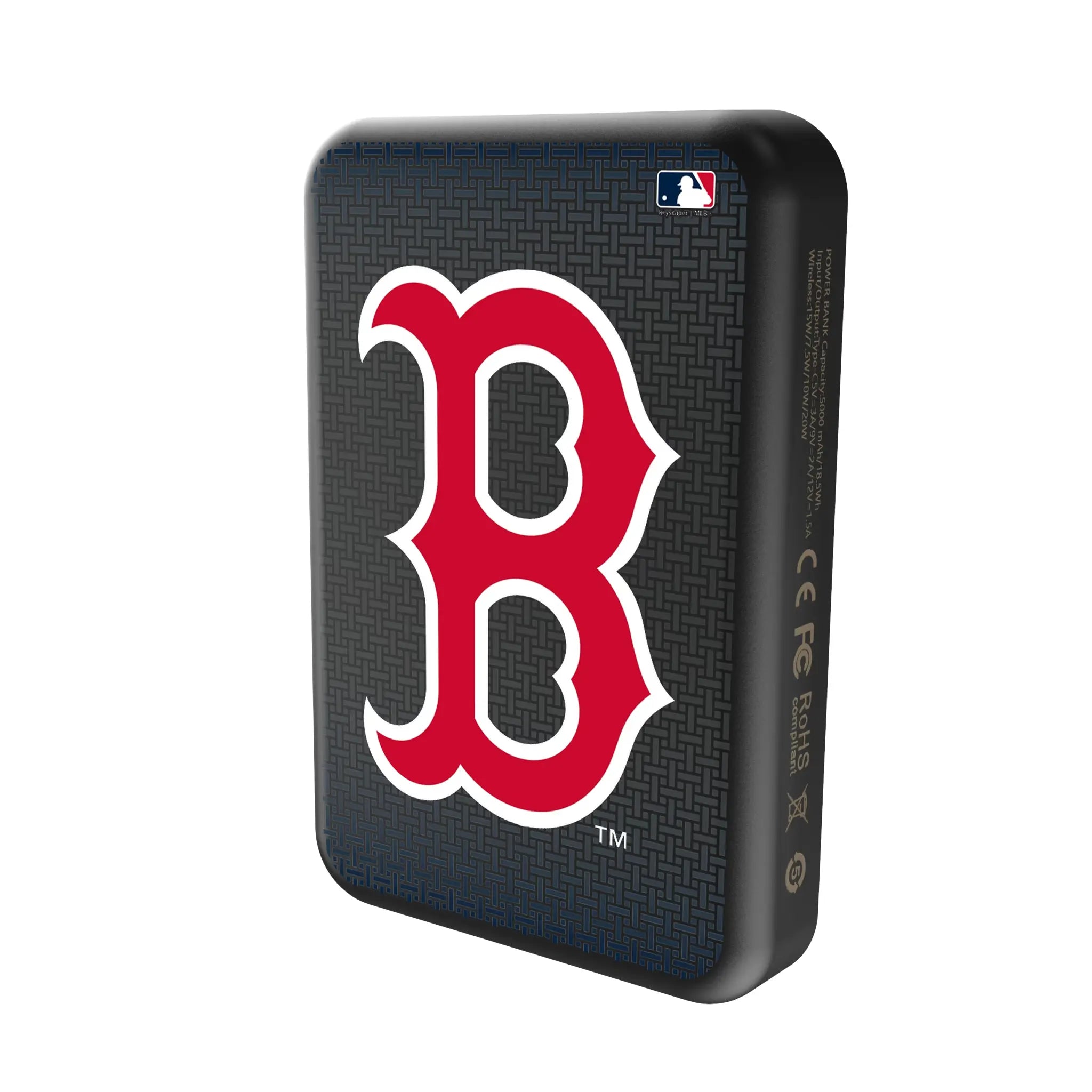 Boston Red Sox Linen Wireless Mag Power Bank