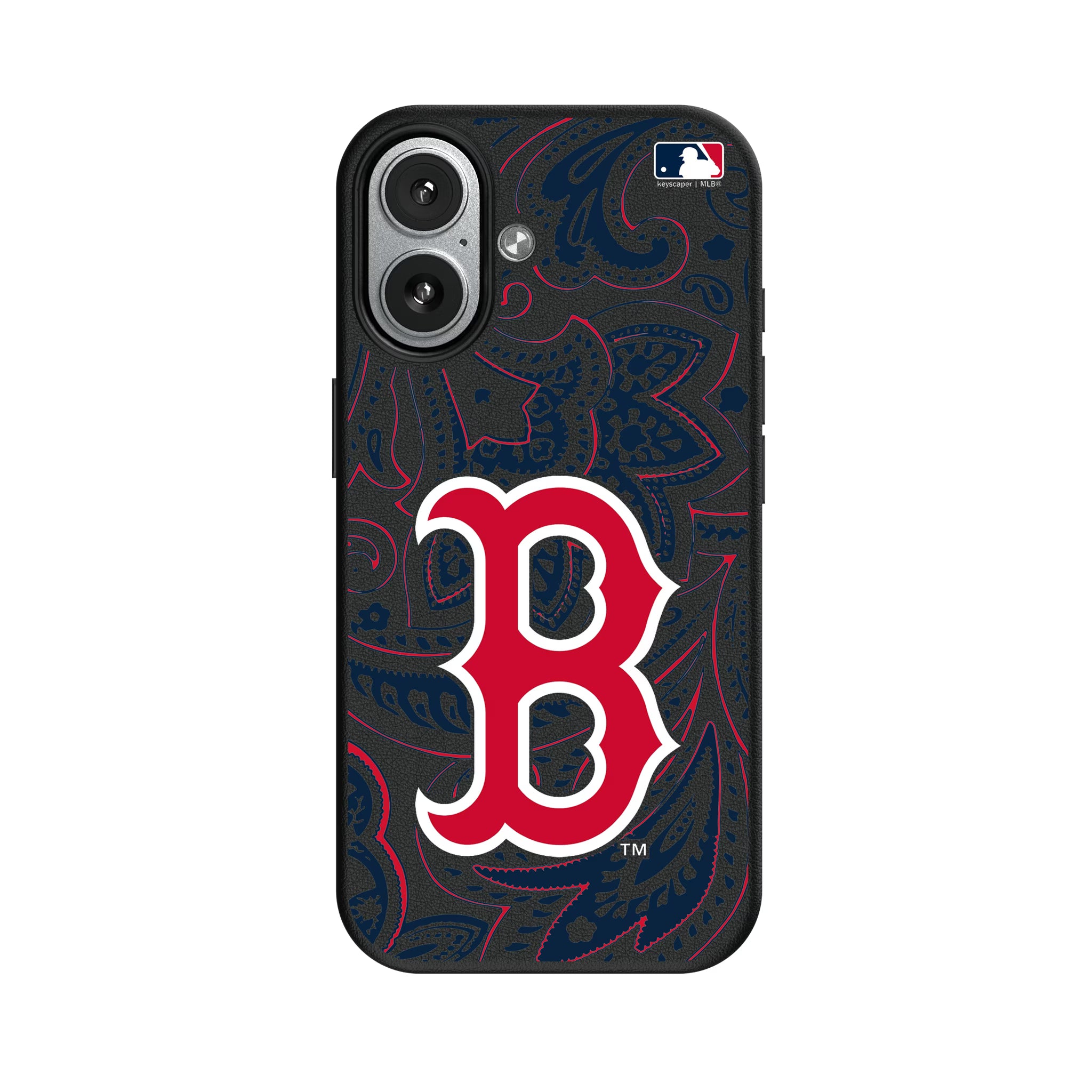 Boston Red Sox Paisley iPhone MagSafe Compatible Phone Case for Apple iPhone#Device_iPhone 17