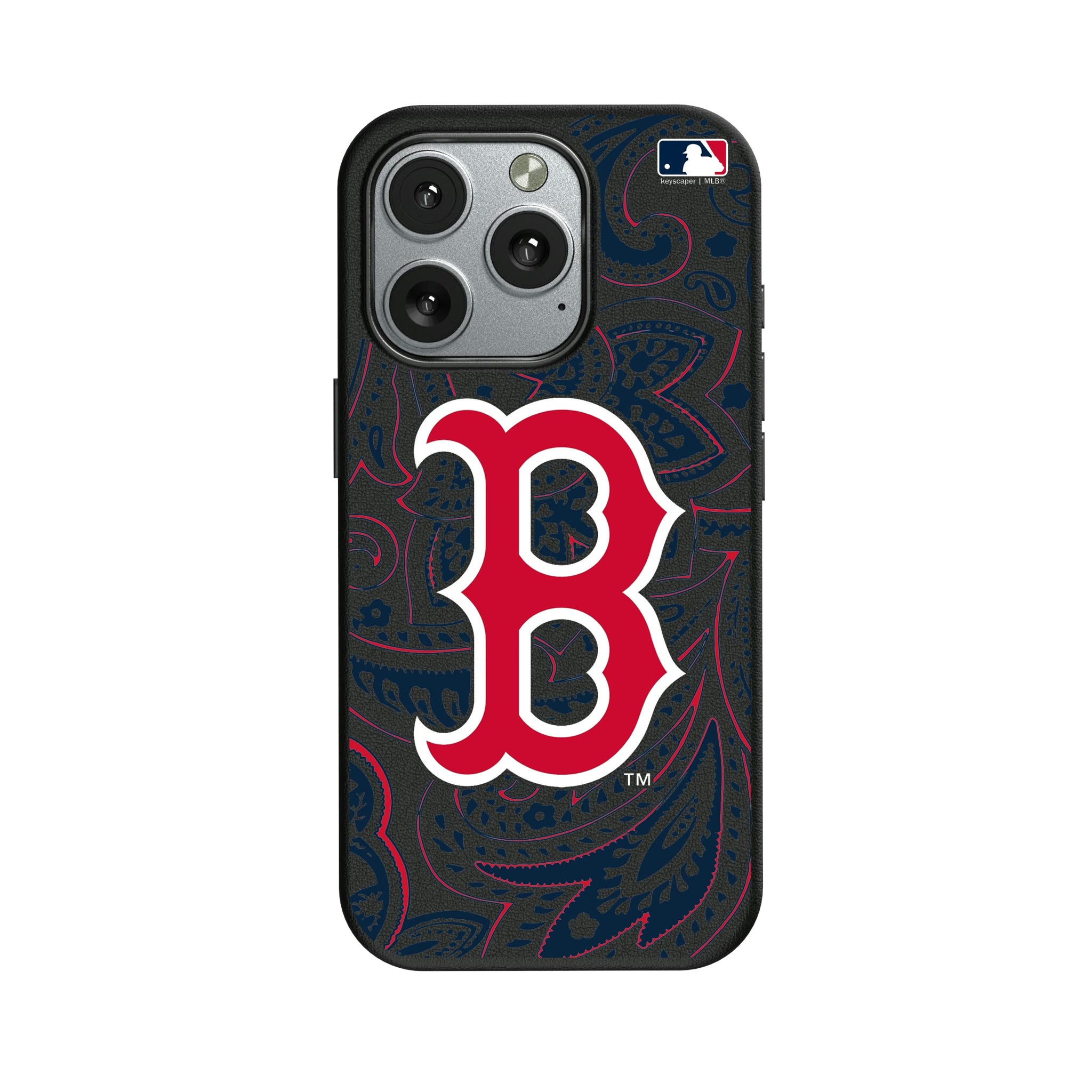 Boston Red Sox Paisley iPhone MagSafe Compatible Phone Case for Apple iPhone