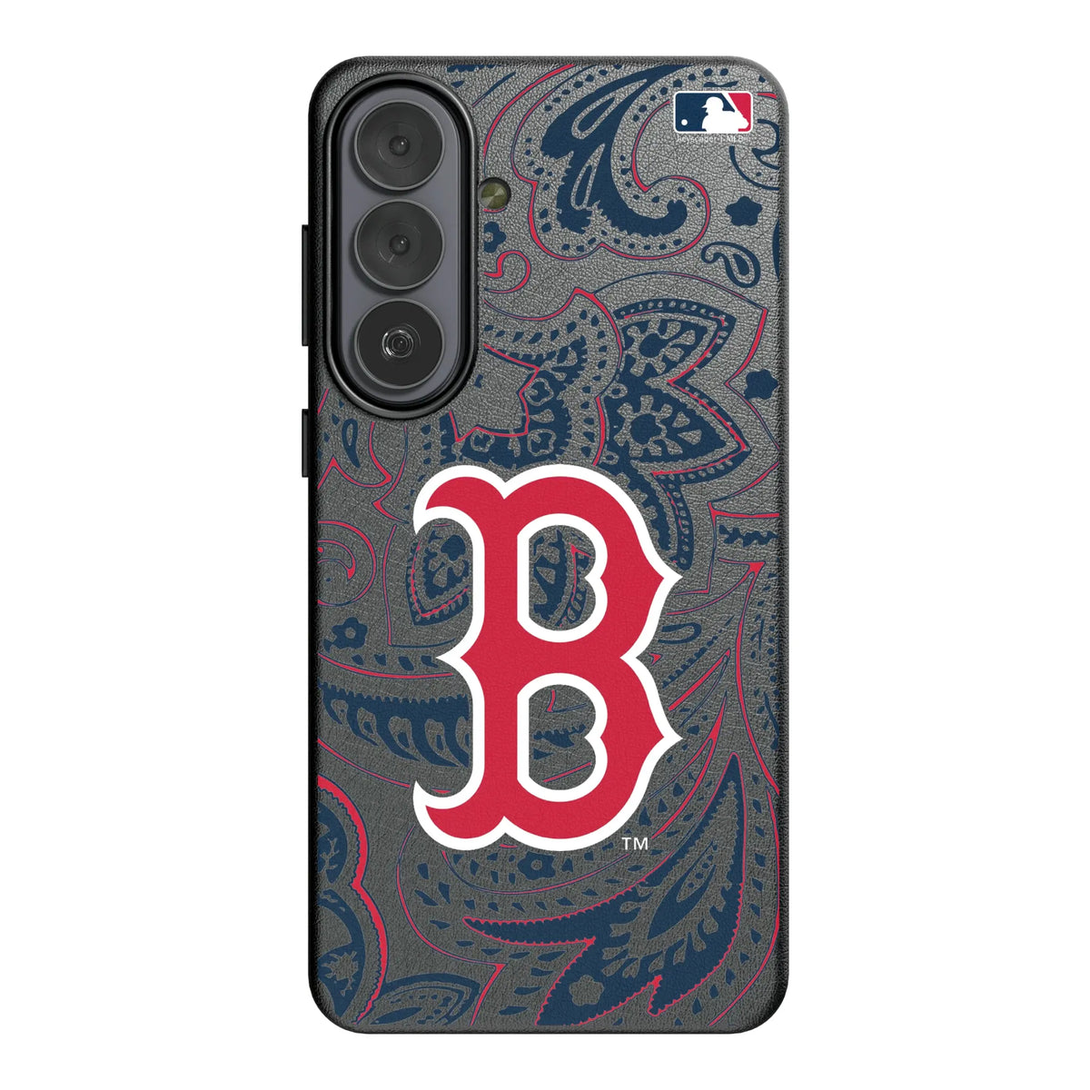 Boston Red Sox Paisley Galaxy MagSafe Compatible Phone Case for Samsung Galaxy#Device_Galaxy S26 Plus
