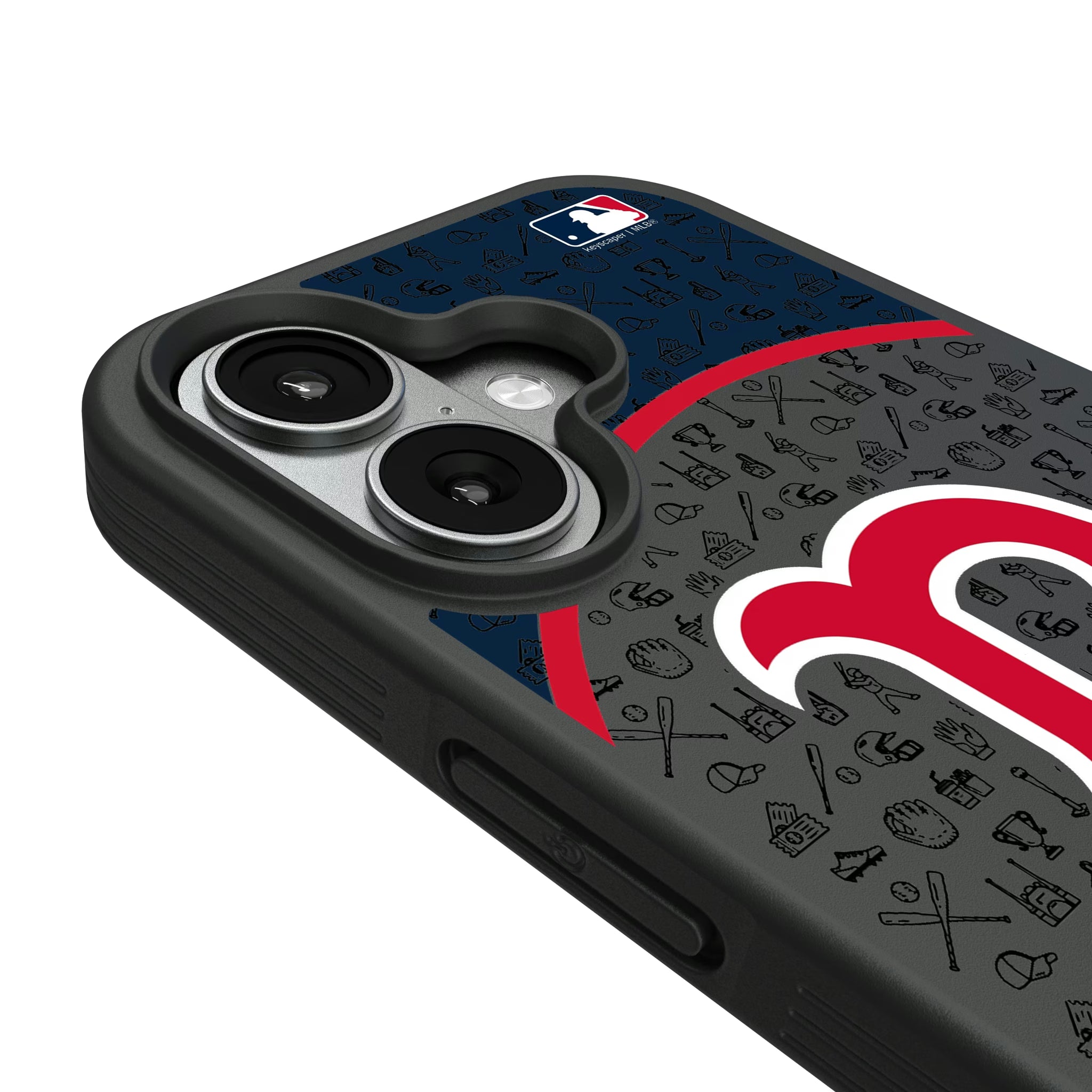 Boston Red Sox Personalized Circle iPhone Bump Phone Case for Apple iPhone - Detail#Device_iPhone 17