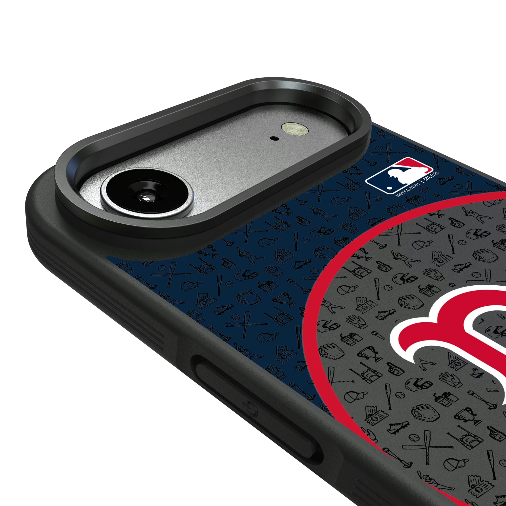 Boston Red Sox Personalized Circle iPhone Bump Phone Case for Apple iPhone - Detail#Device_iPhone Air