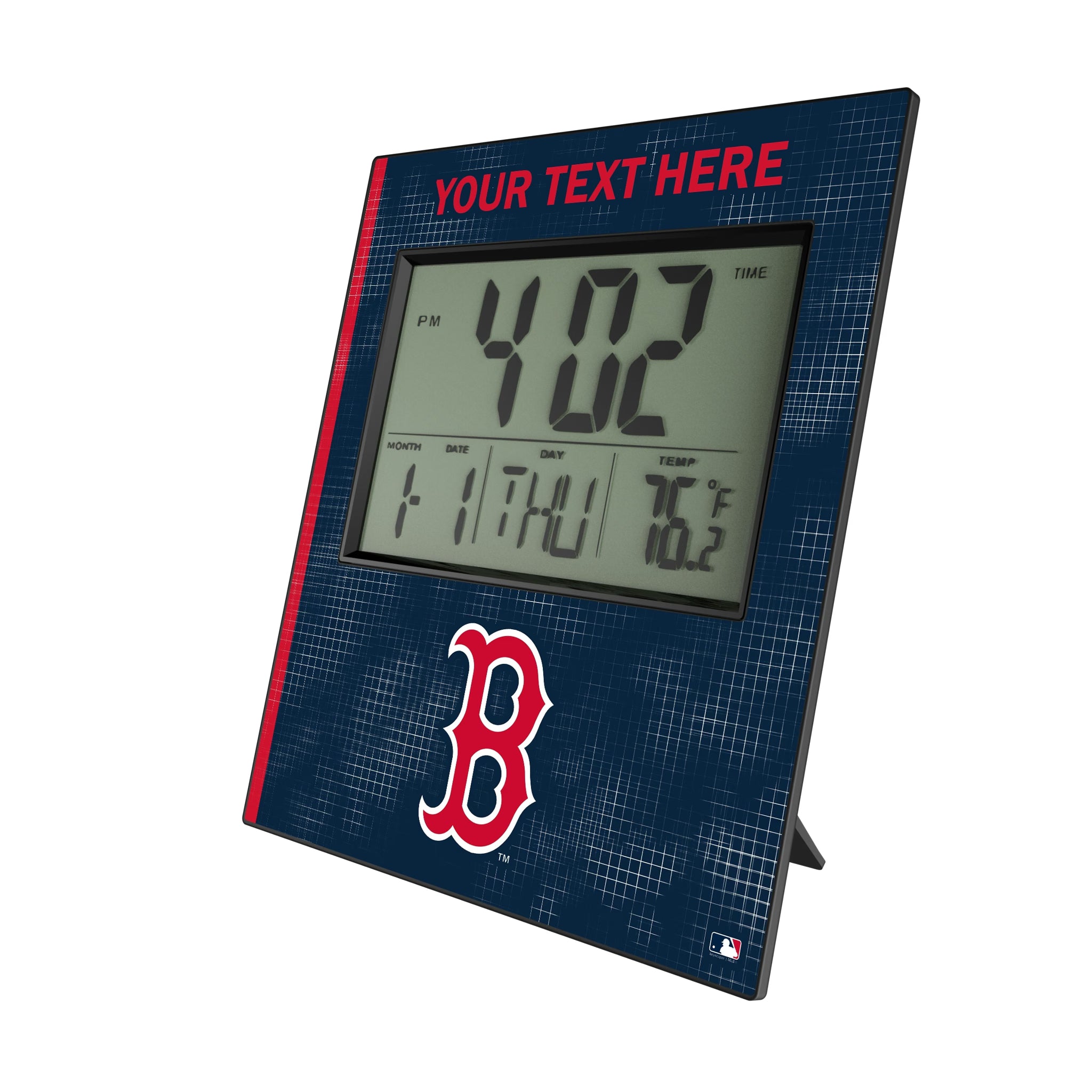 Boston Red Sox Personalized Hatch Wall Clock