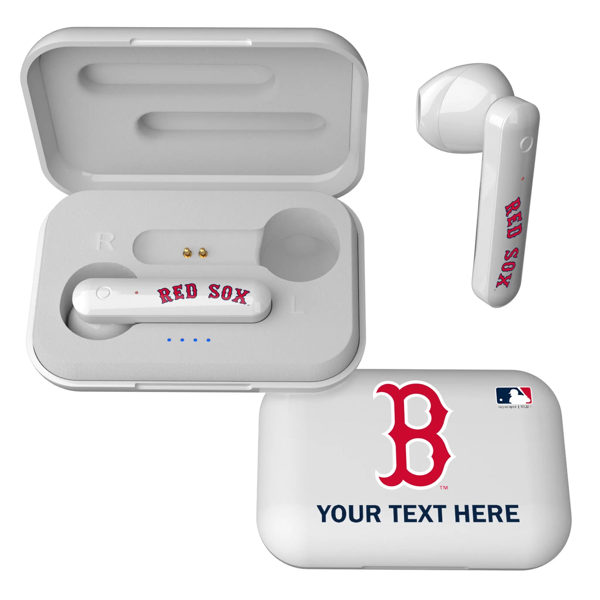 Boston Red Sox Personalized Insignia Wireless TWS Earbuds
