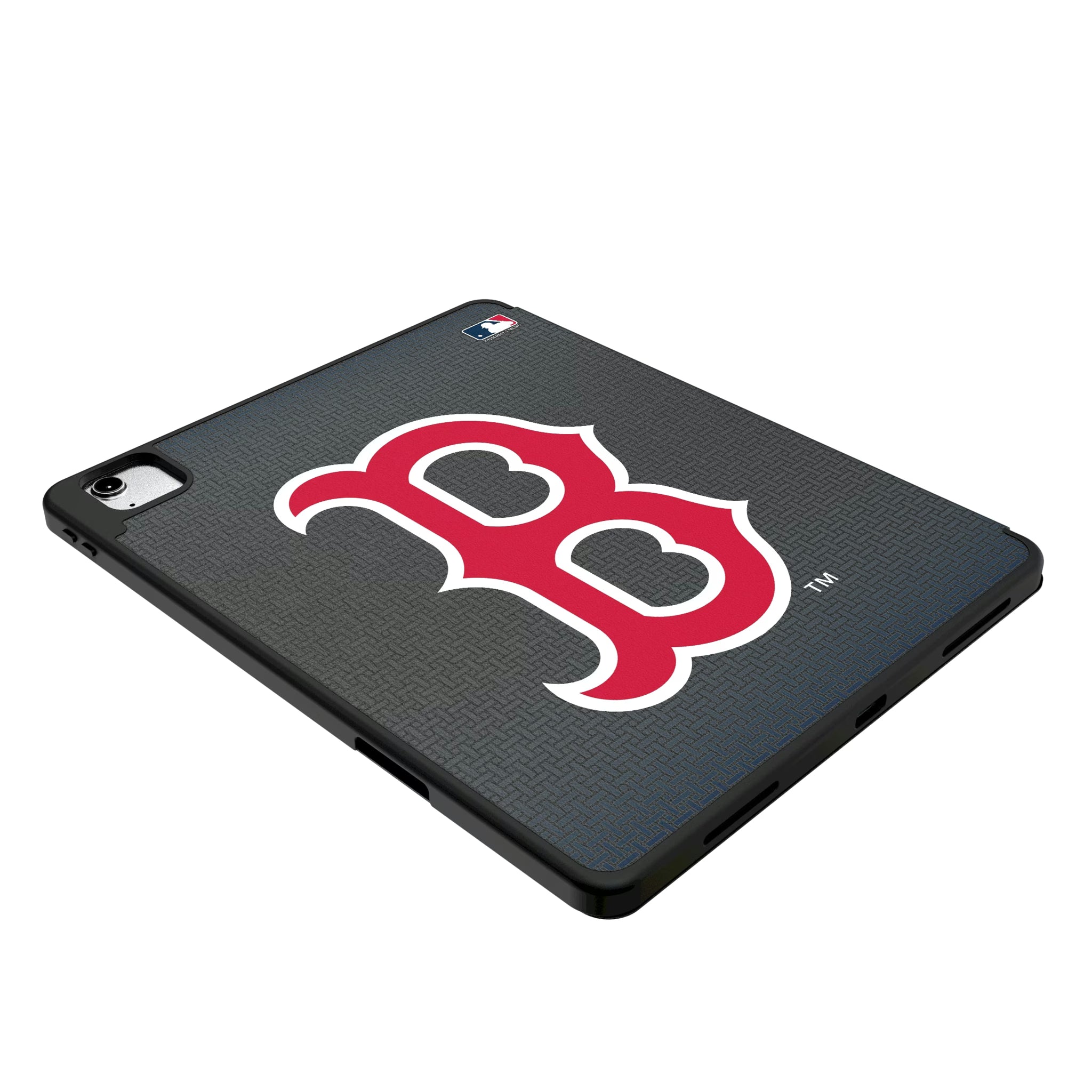 Boston Red Sox Personalized Linen iPad Tablet Case for Apple iPad - Isometric View