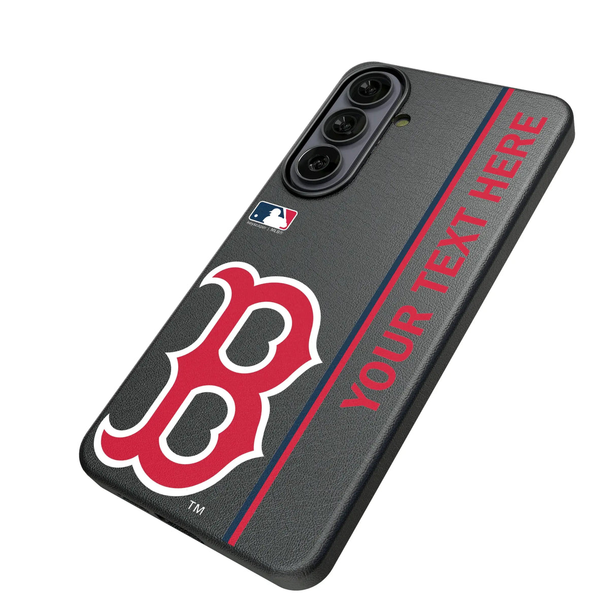 Boston Red Sox Personalized Sidebard Galaxy MagSafe Compatible Phone Case for Samsung Galaxy - Isometric View#Device_Galaxy S26 Plus