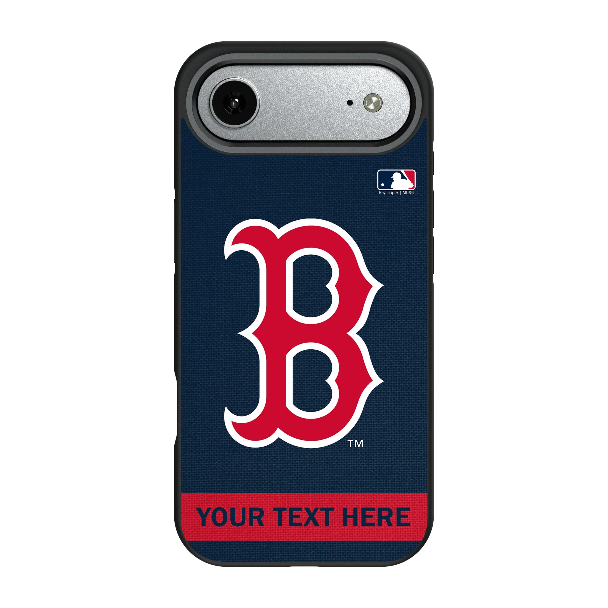 Boston Red Sox Personalized Stripe iPhone Bump Phone Case for Apple iPhone#Device_iPhone Air