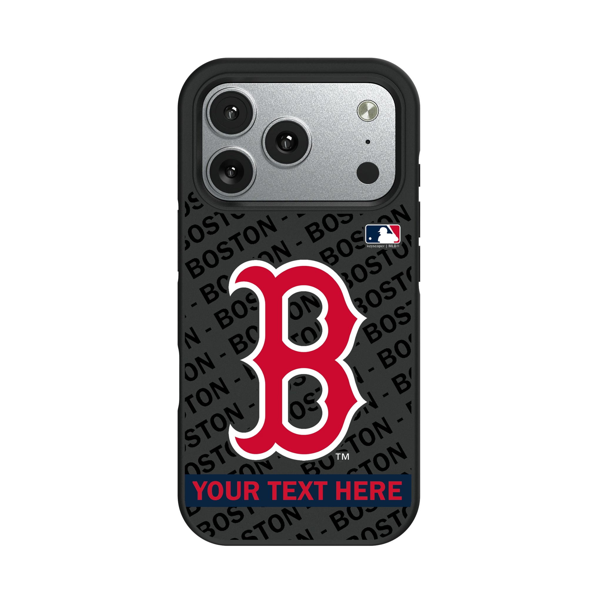 Boston Red Sox Personalized Tilt iPhone Bump Phone Case for Apple iPhone#Device_iPhone 17 Pro