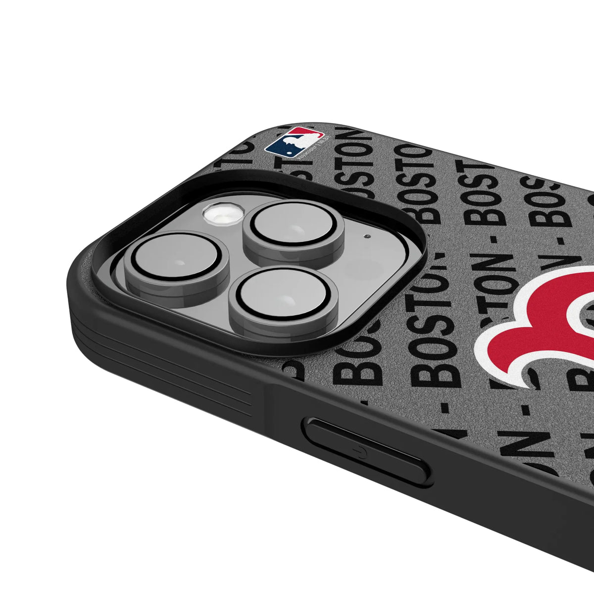 Boston Red Sox Personalized Tilt iPhone Bump Phone Case for Apple iPhone - Detail#Device_iPhone 15 Pro