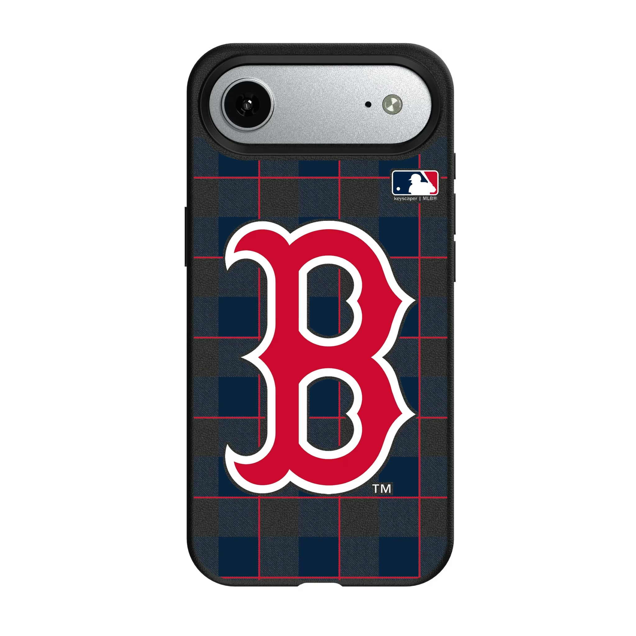 Boston Red Sox Plaid iPhone MagSafe Compatible Phone Case for Apple iPhone#Device_iPhone Air