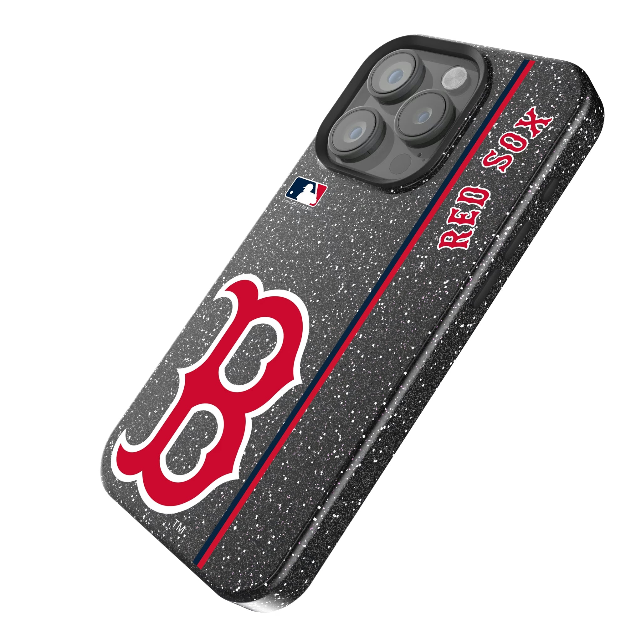 Boston Red Sox Sidebar iPhone Bling Phone Case for Apple iPhone - Isometric View
