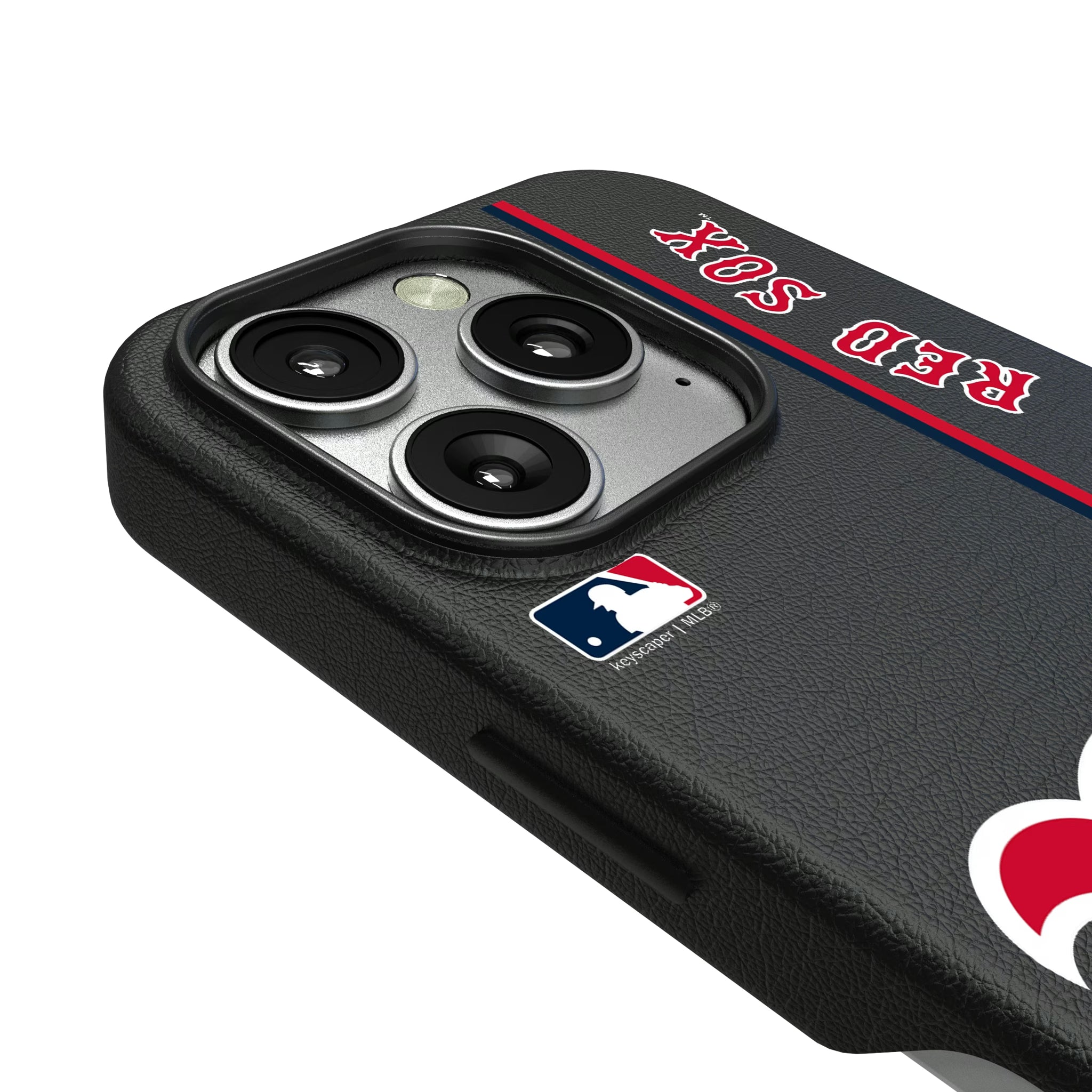 Boston Red Sox Sidebar iPhone MagSafe Compatible Phone Case for Apple iPhone - Detail
