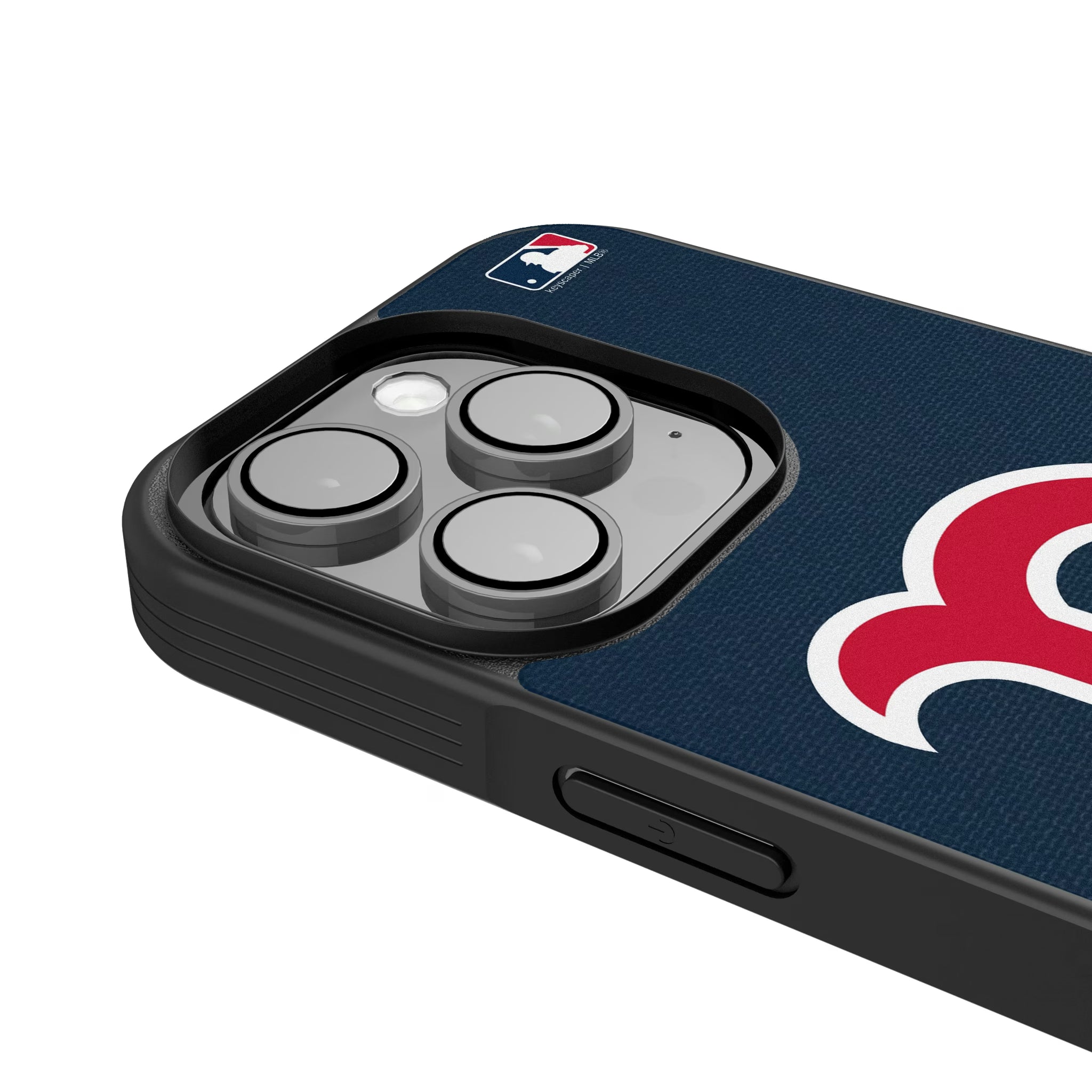 Boston Red Sox Solid iPhone Bump Phone Case for Apple iPhone - Detail