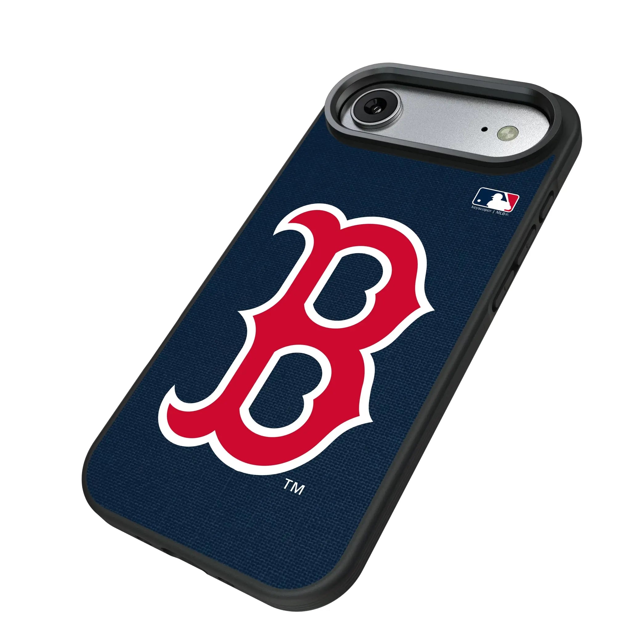 Boston Red Sox Solid iPhone Bump Phone Case for Apple iPhone - Isometric View#Device_iPhone Air