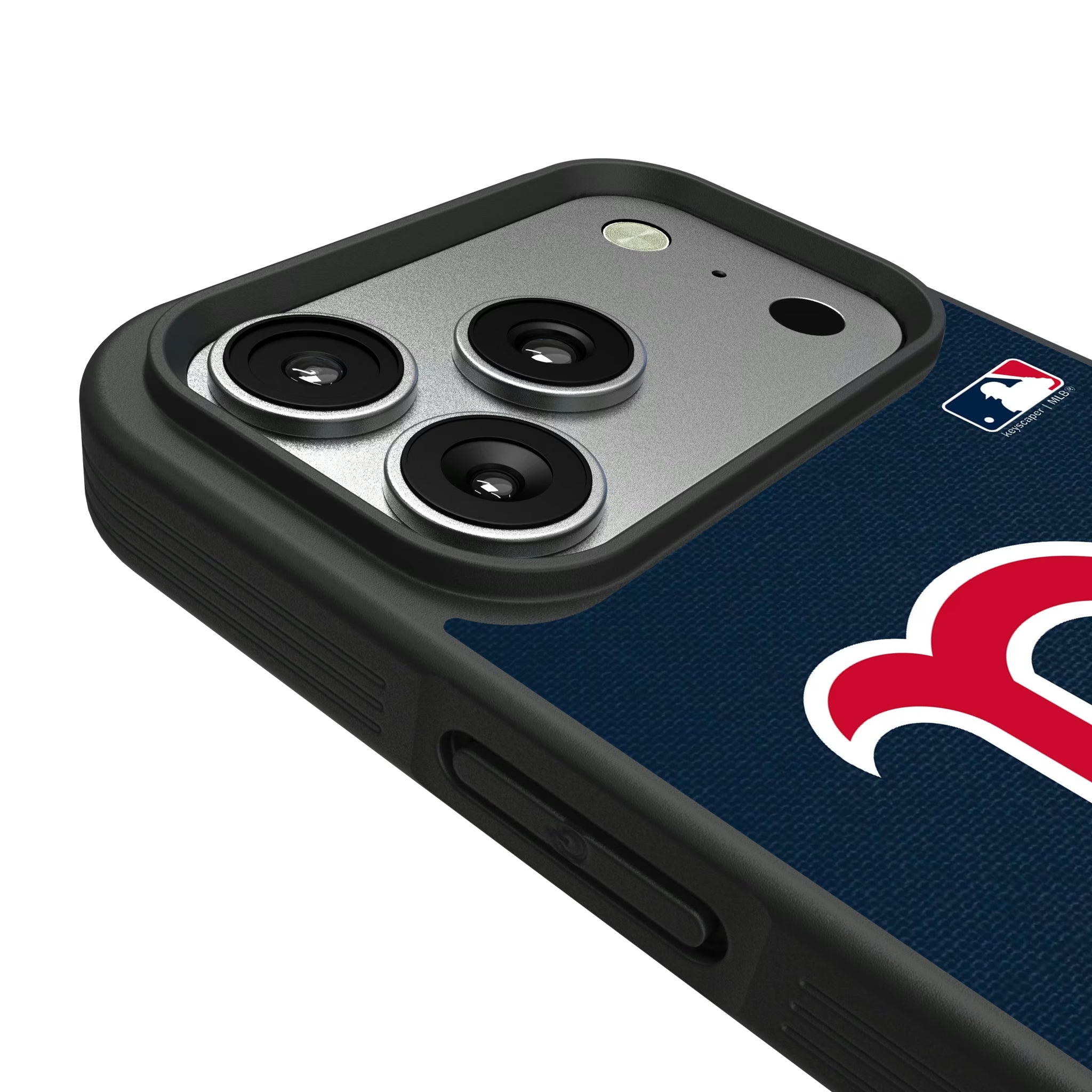 Boston Red Sox Solid iPhone Bump Phone Case for Apple iPhone - Detail#Device_iPhone 17 Pro