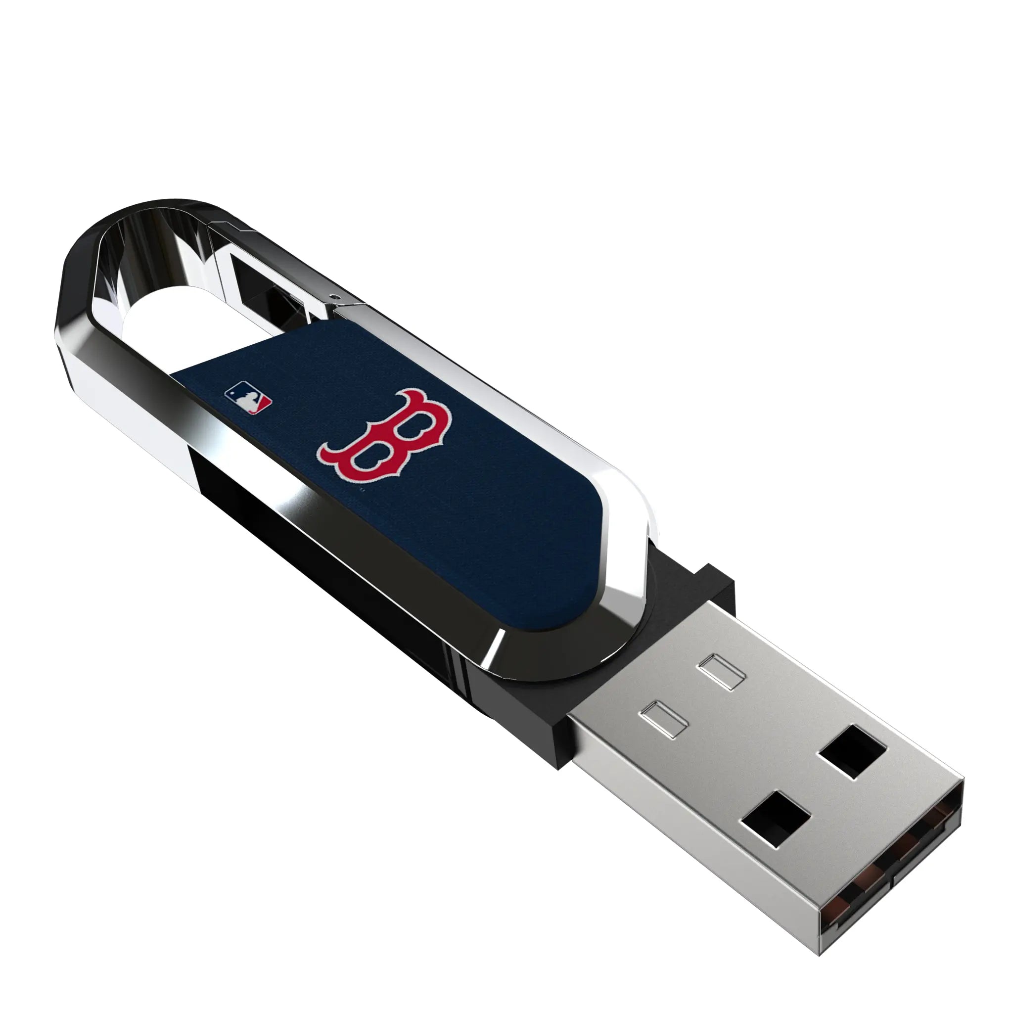 Boston Red Sox Solid USB 64GB Clip Style Flash Drive