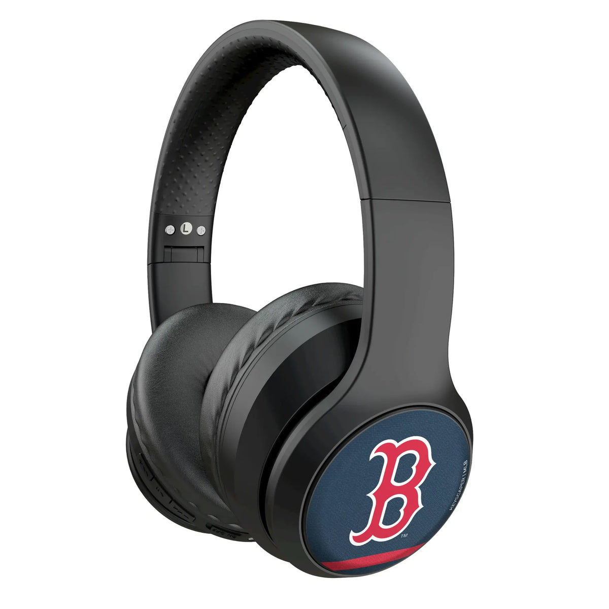 Boston Red Sox Stripe Wireless Over-Ear Headphones With Case