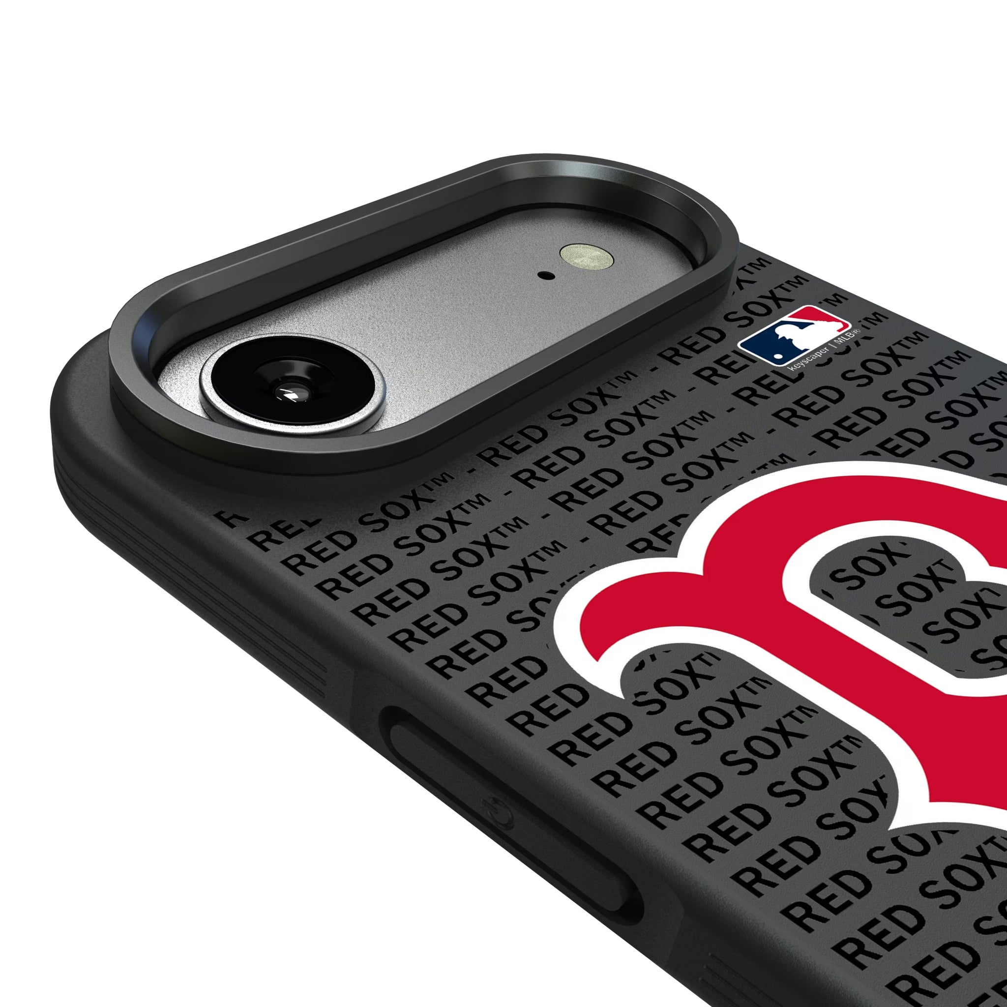 Boston Red Sox Text Backdrop iPhone Bump Phone Case for Apple iPhone - Detail#Device_iPhone Air