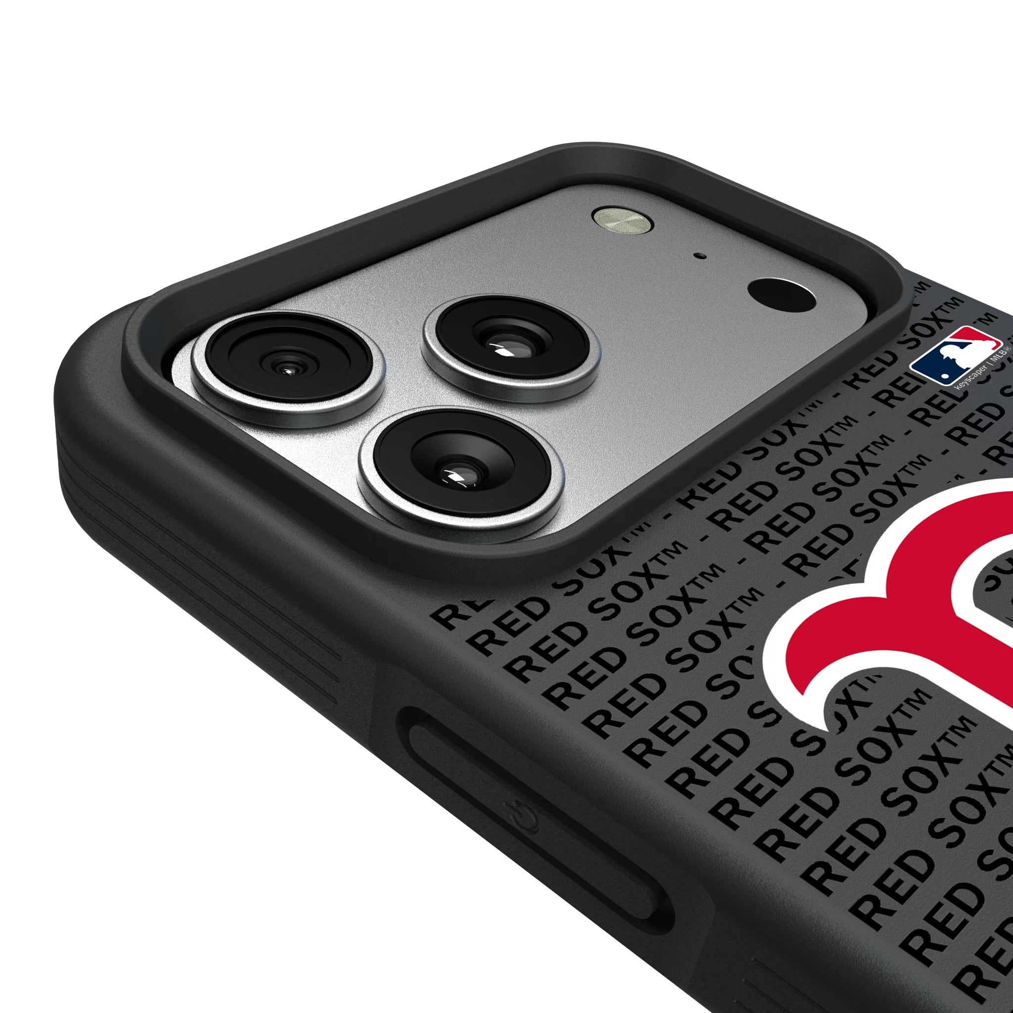 Boston Red Sox Text Backdrop iPhone Bump Phone Case for Apple iPhone - Detail#Device_iPhone 17 Pro Max
