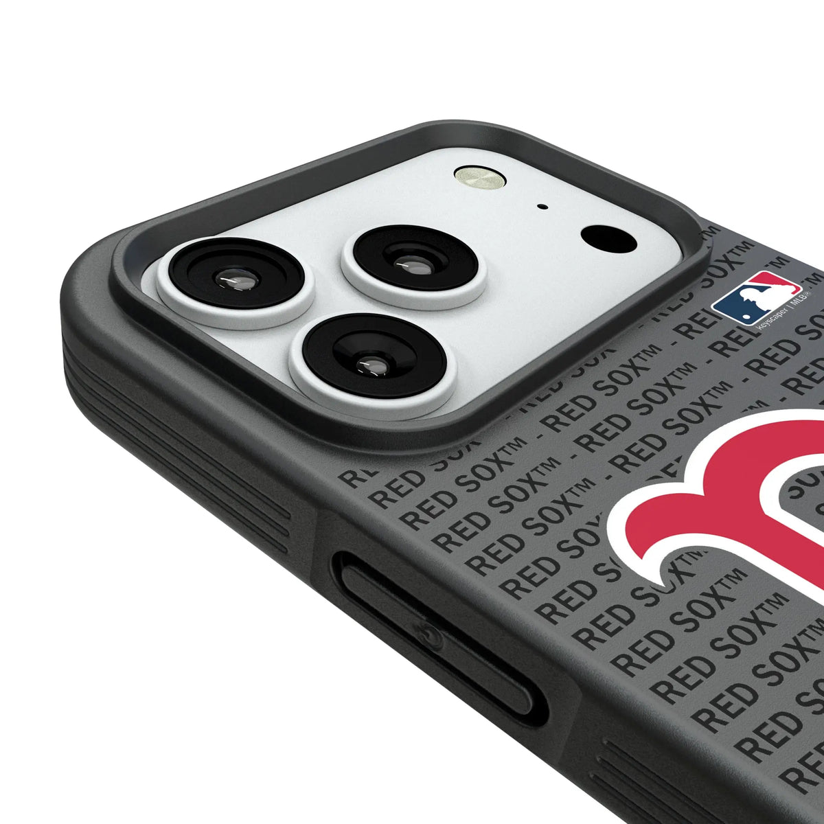 Boston Red Sox Text Backdrop iPhone Bump Phone Case for Apple iPhone - Detail#Device_iPhone 18 Pro